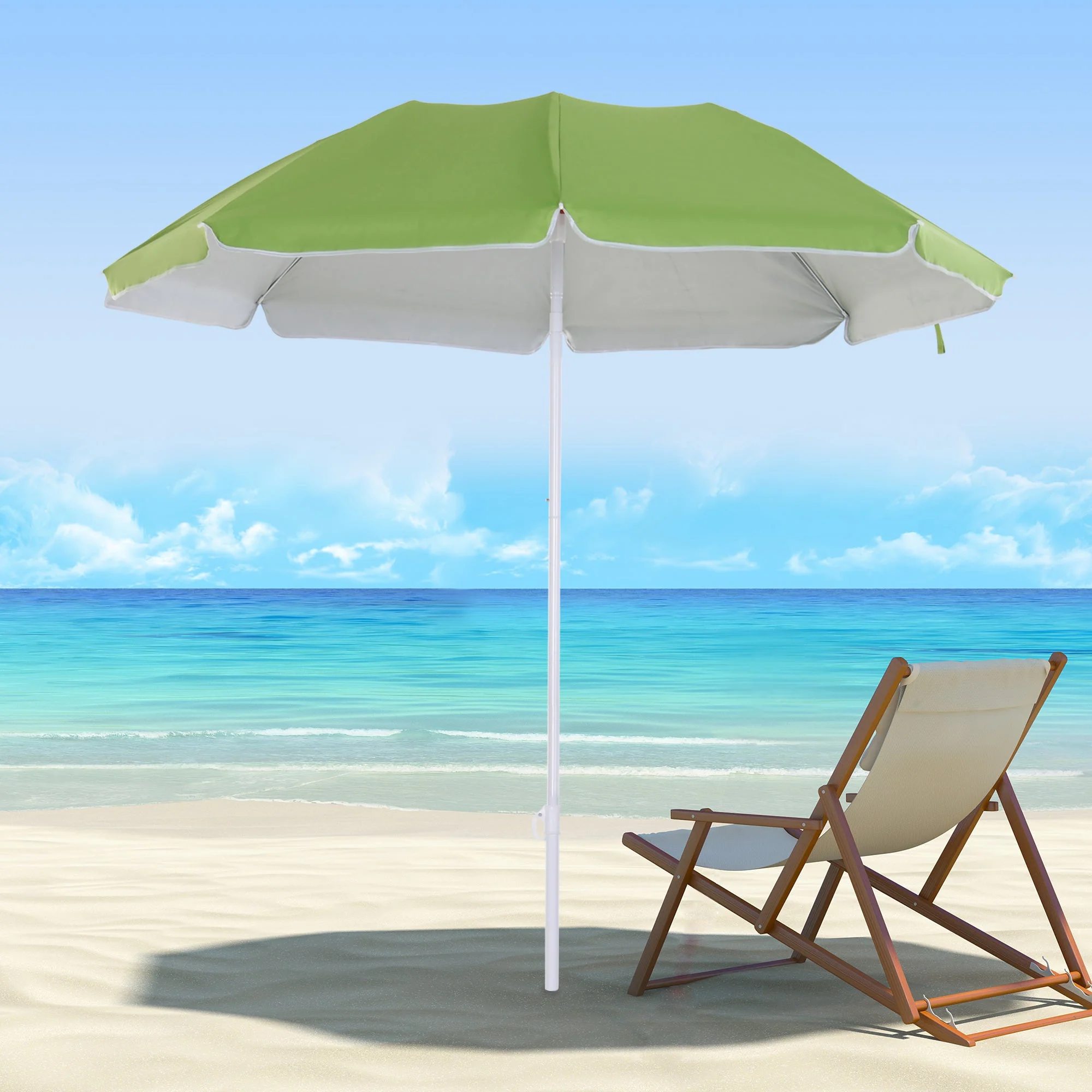 1.7m Beach Umbrella - Image 2