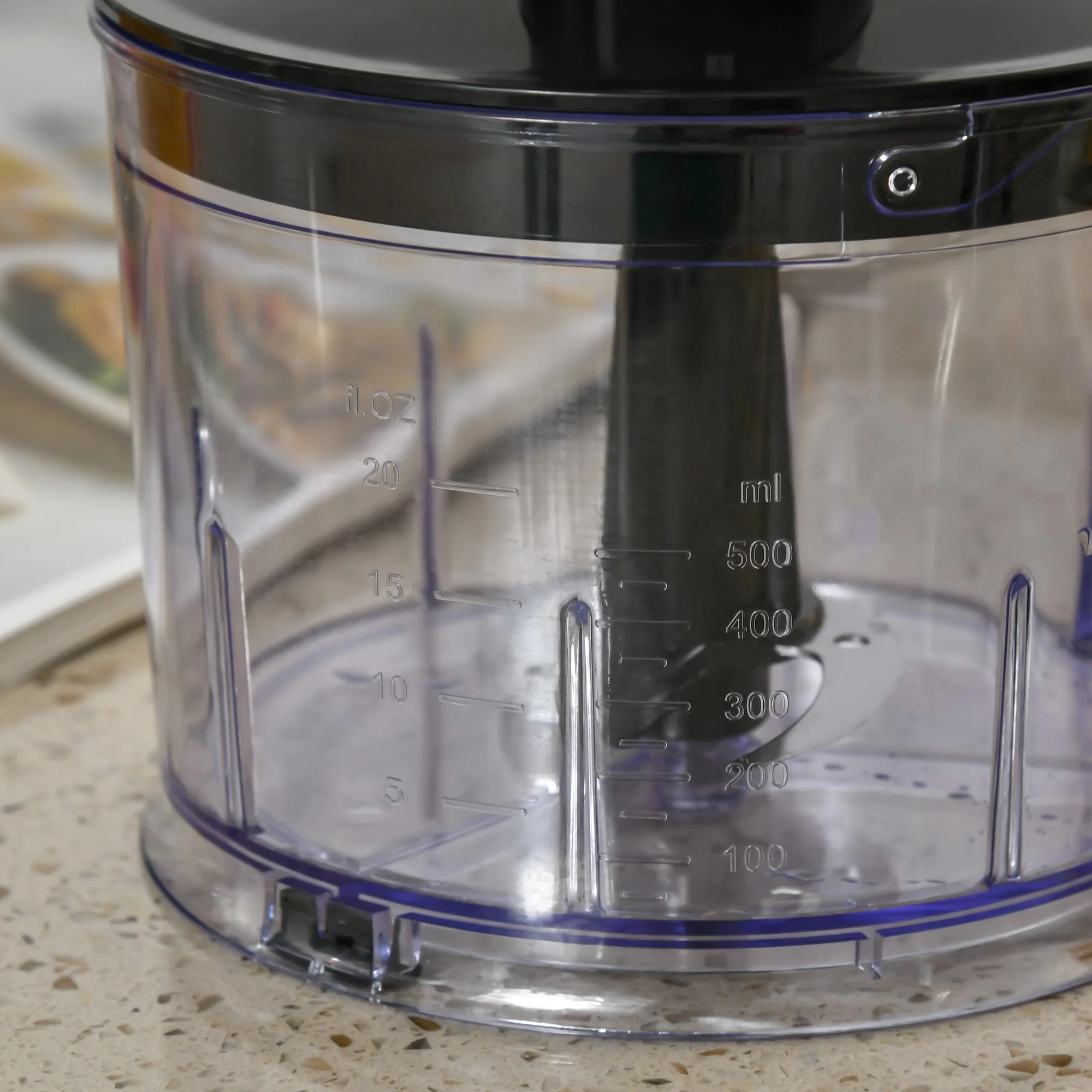 1000W 800ml Multi Speed Hand Blender Black - Image 8