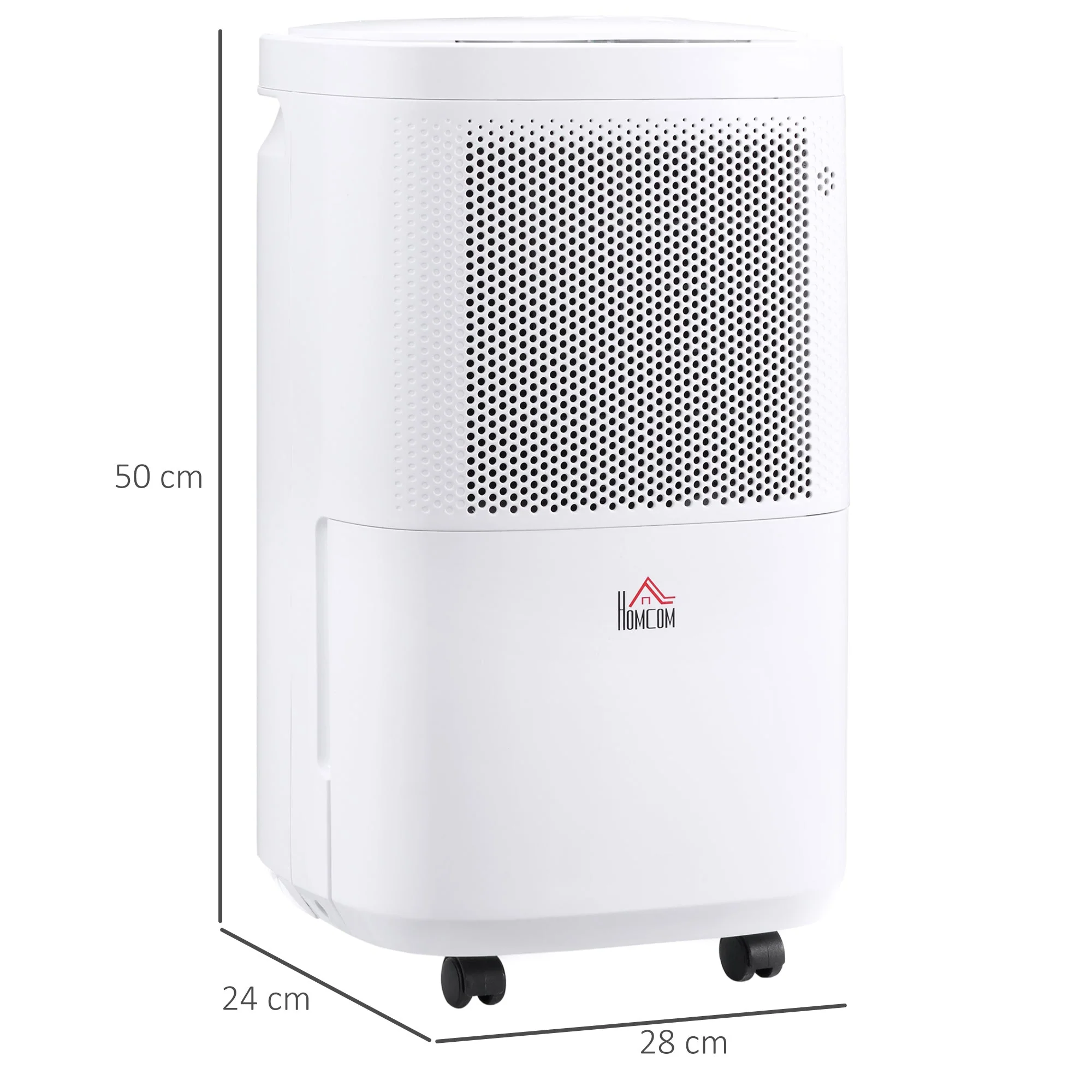 10L/Day 2200ML Portable Quiet Dehumidifier with WiFi Smart App Control - Image 2