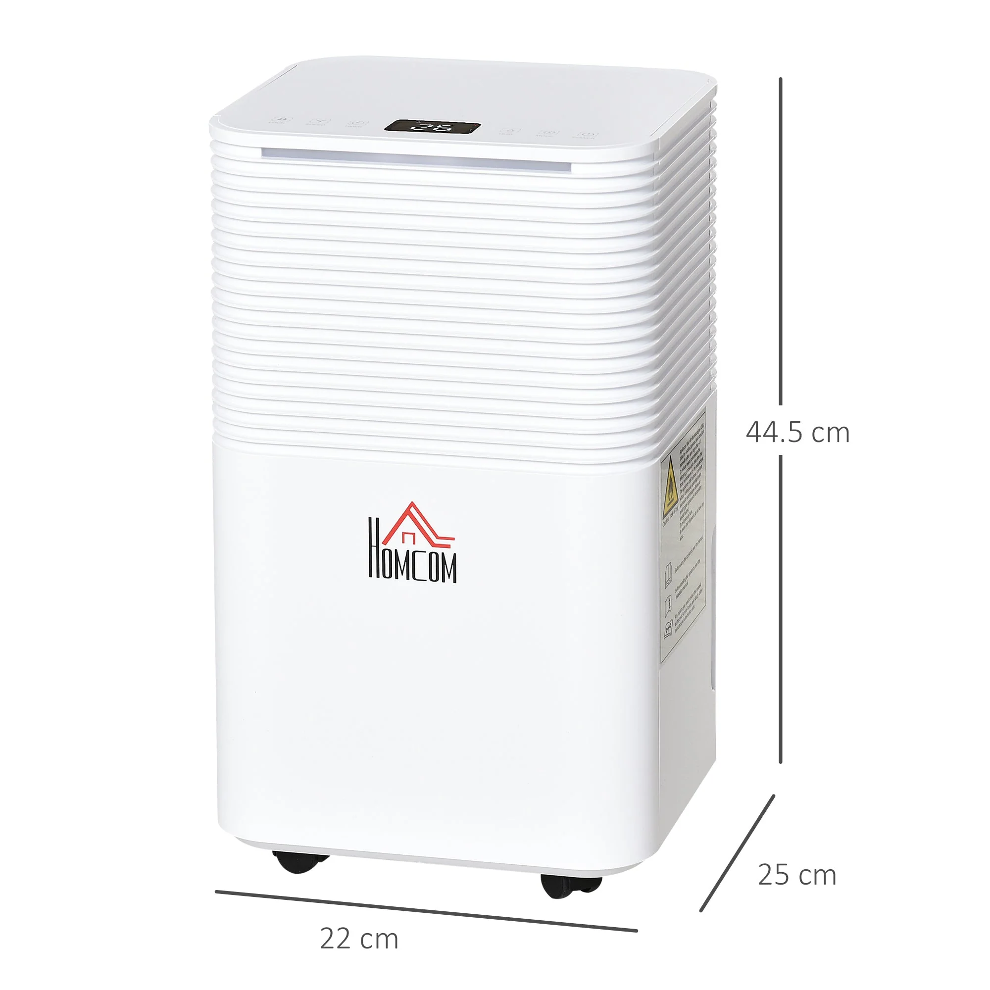 10L/Day Portable Quiet Dehumidifier for Home Laundry - Image 2