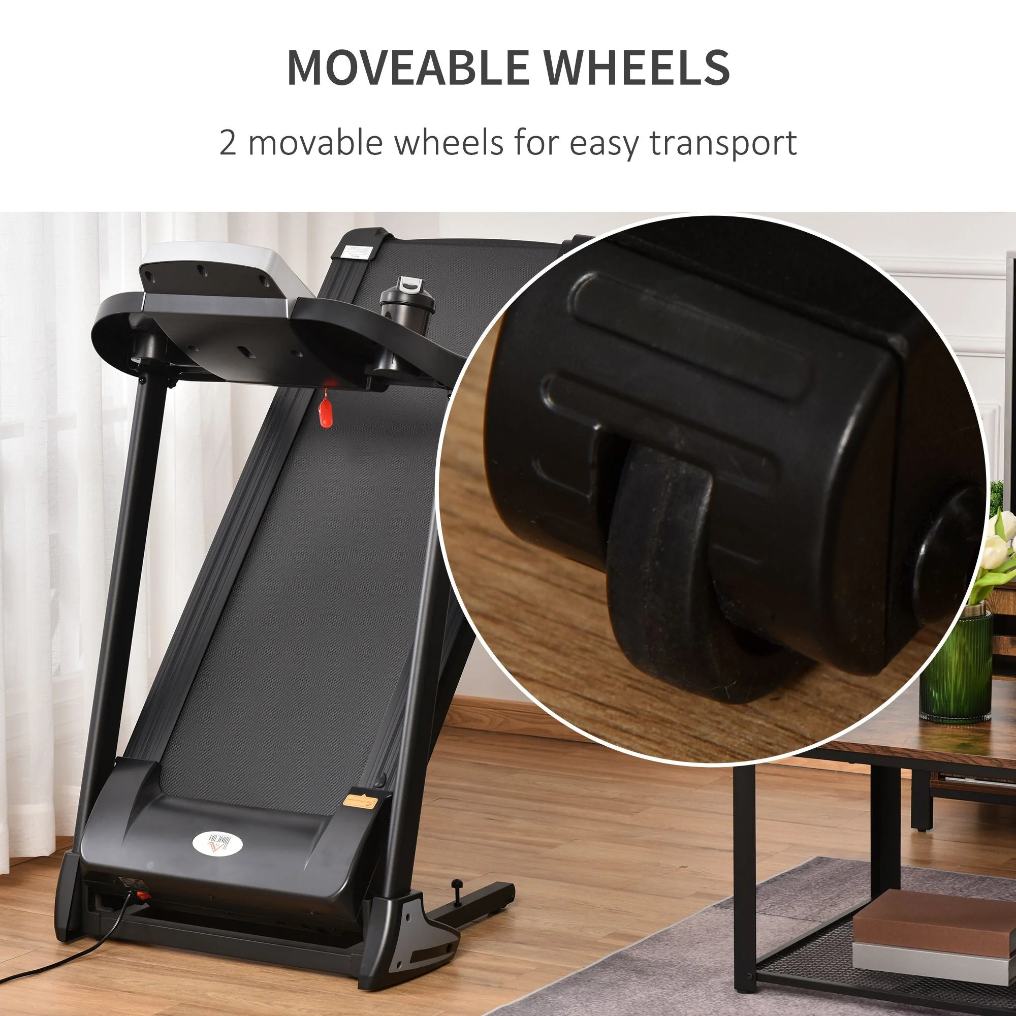12 km/h Folding Electric Treadmill - Image 7