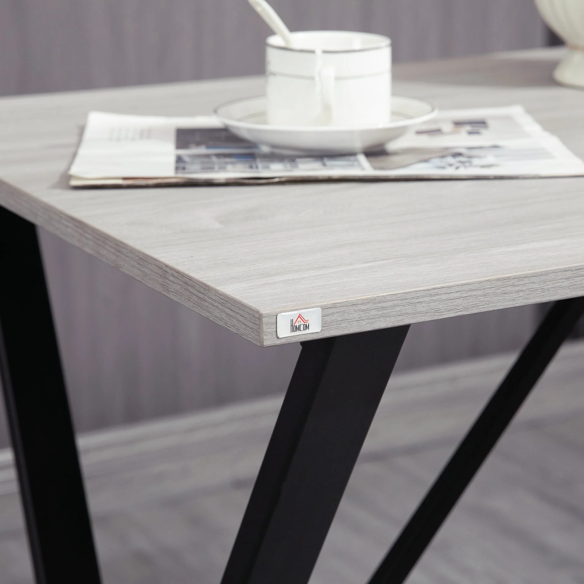 120 cm Rectangular Bar Table for 4 People - Image 8