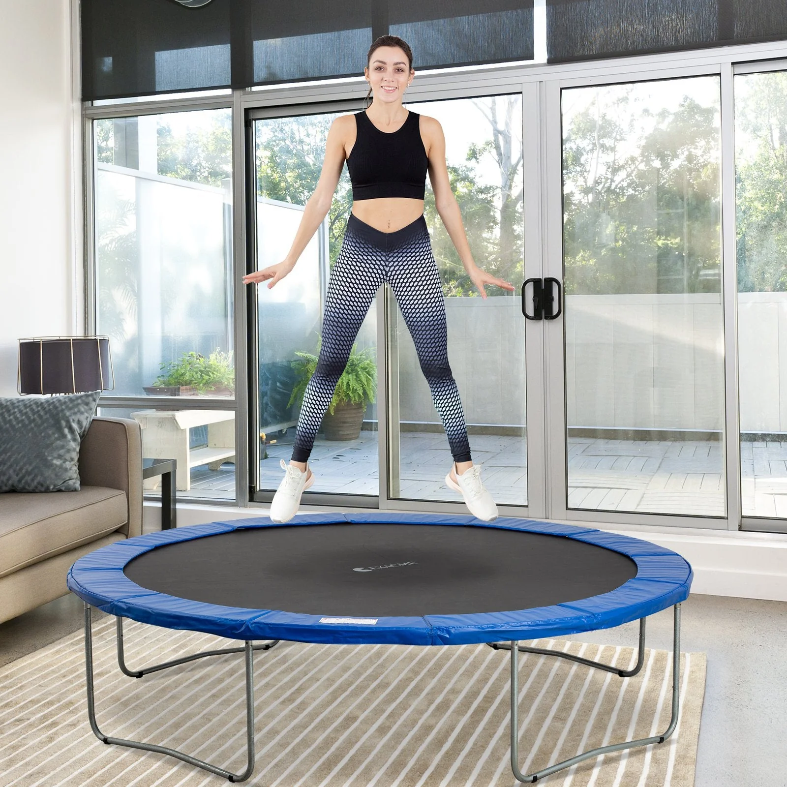 12ft Trampoline Pad ?366cm Surround Pad Thick Foam Pads Padding Replacement Spare- Blue - Image 9