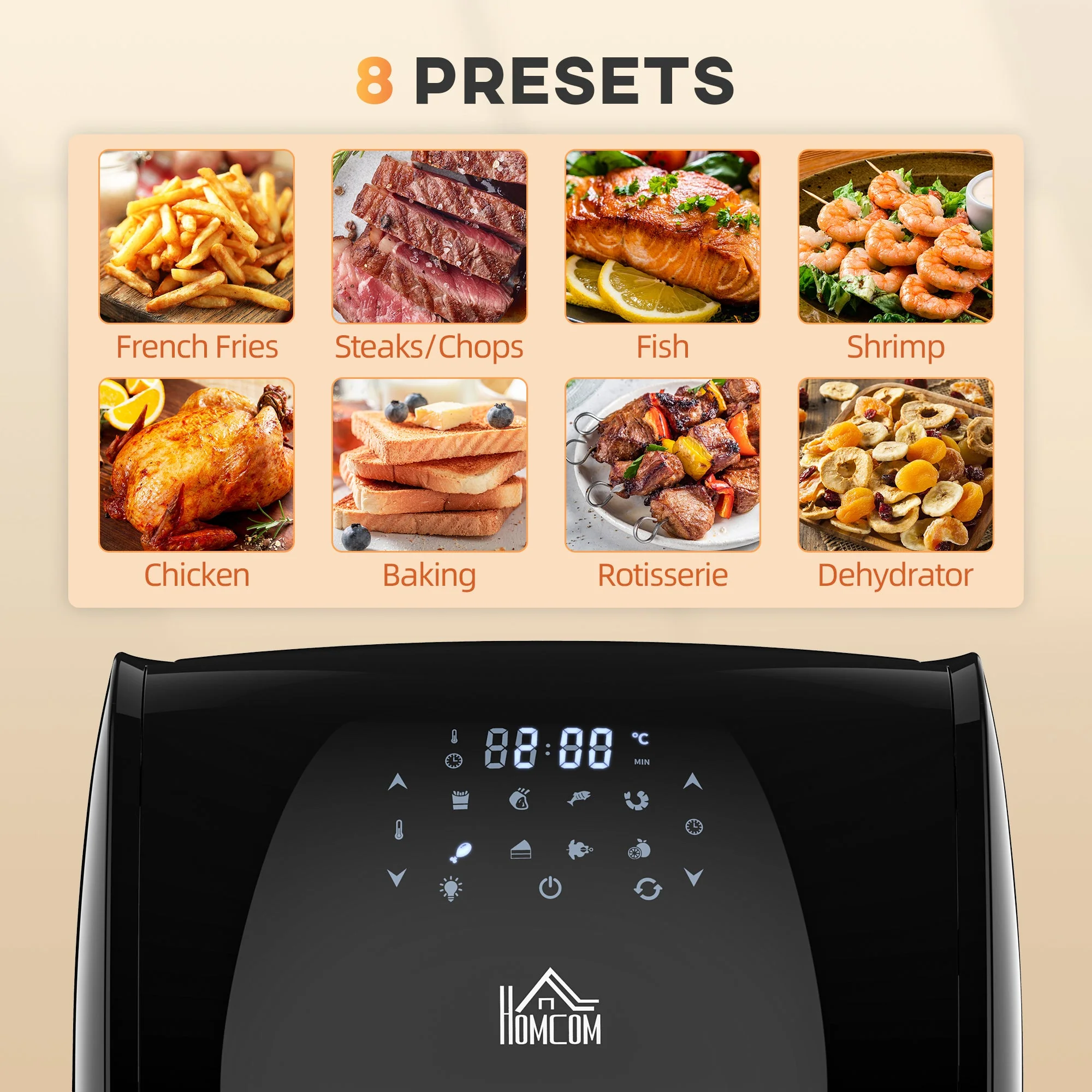 12L 8 in 1 Digital Air Fryer Oven with Air Fry - Image 8