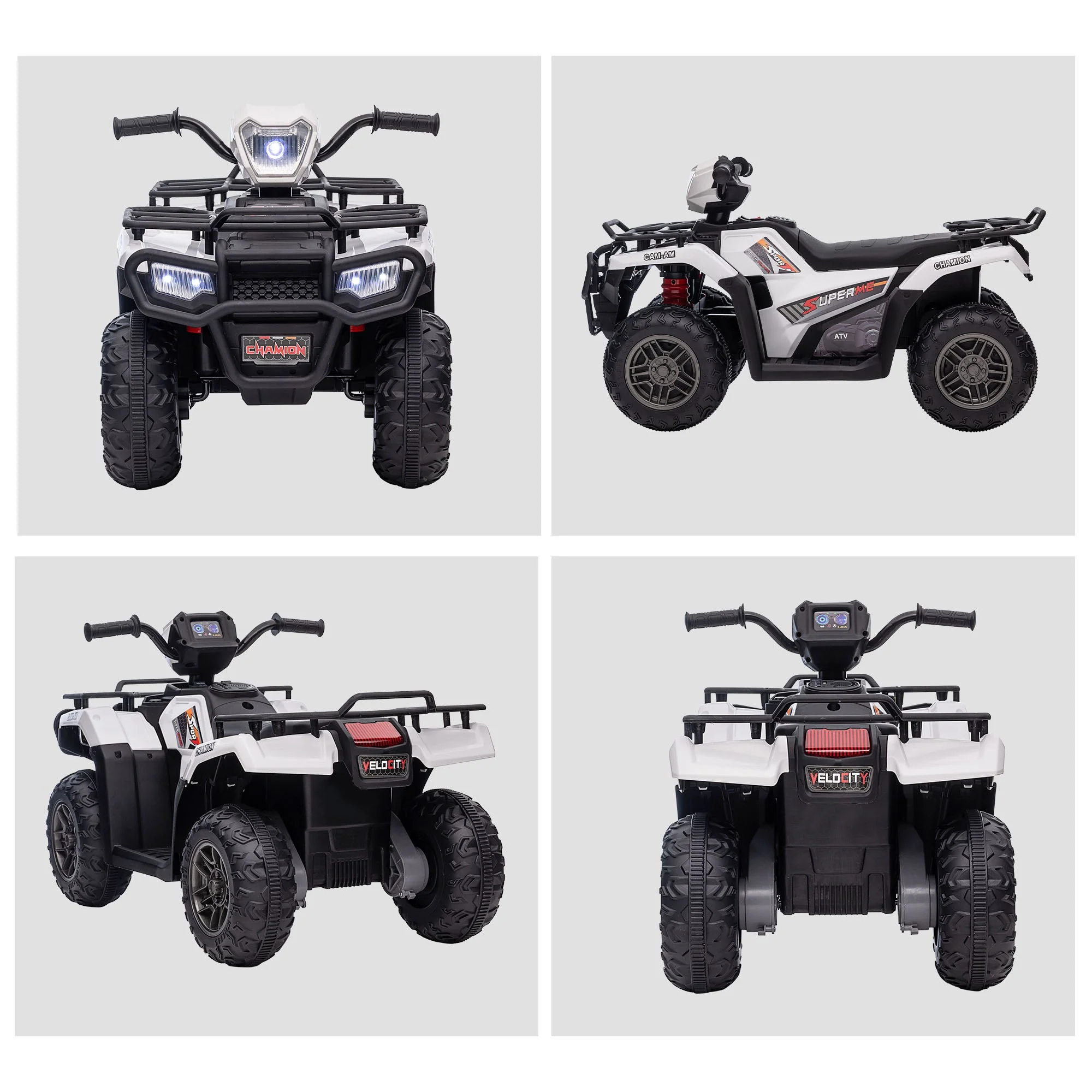 12V Kids Quad Bike with Forward Reverse Functions - Image 8