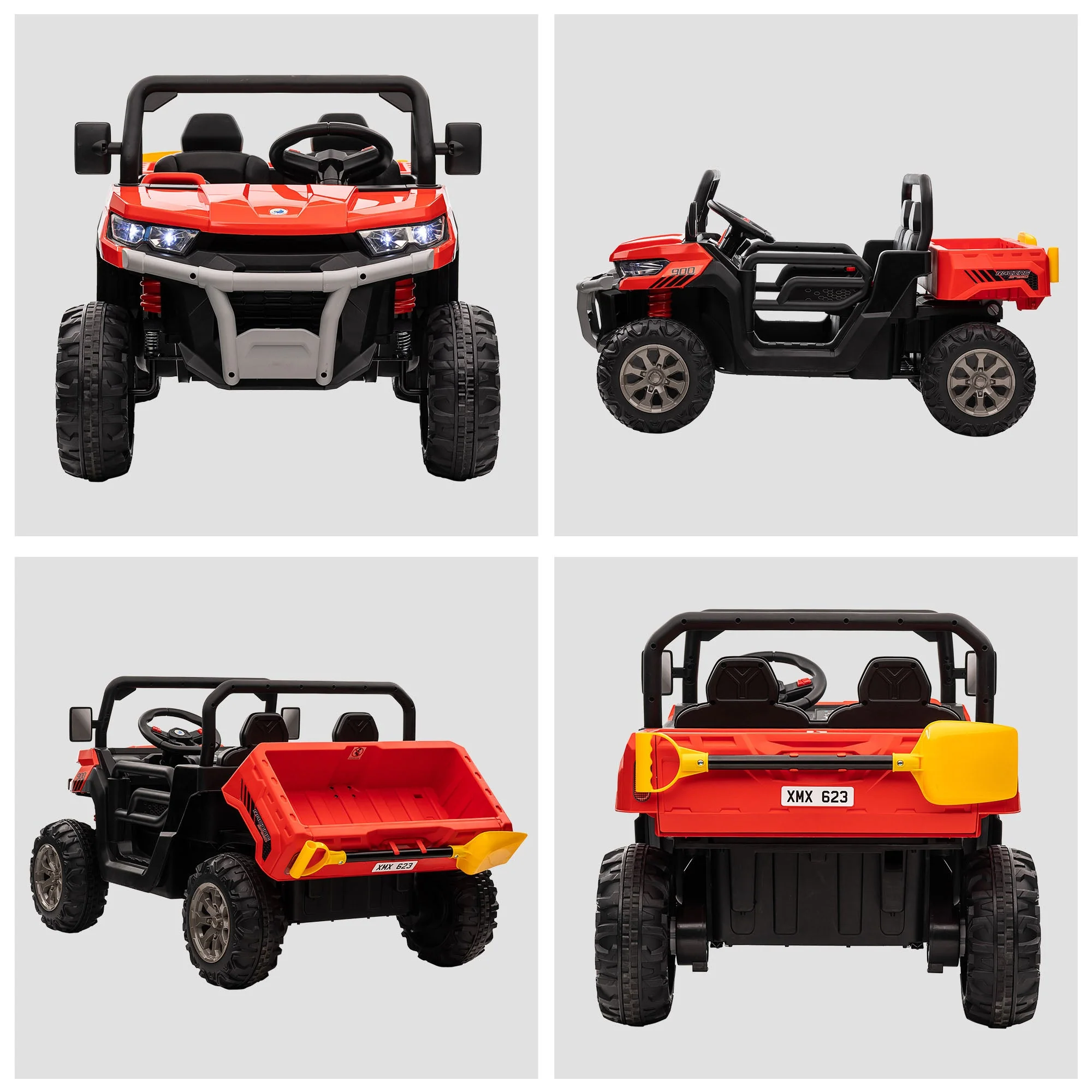 12V Two-Seater Kids Electric Ride-On Car - Image 8