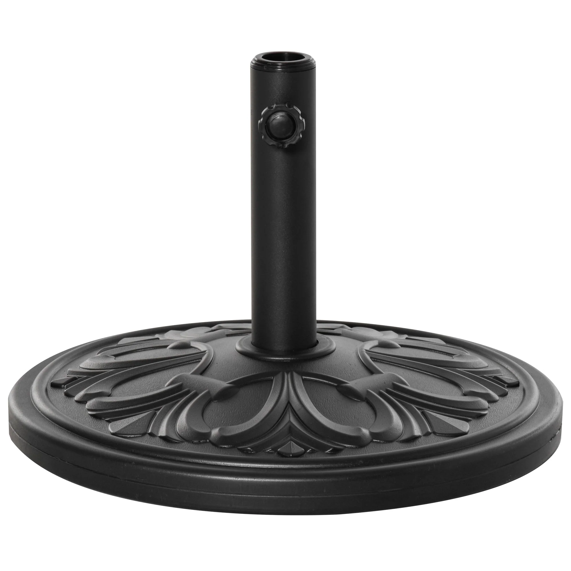 13kg Round Parasol Base Sun Umbrella Weight Stand Holder Patio Outdoor Garden Black - Image 7