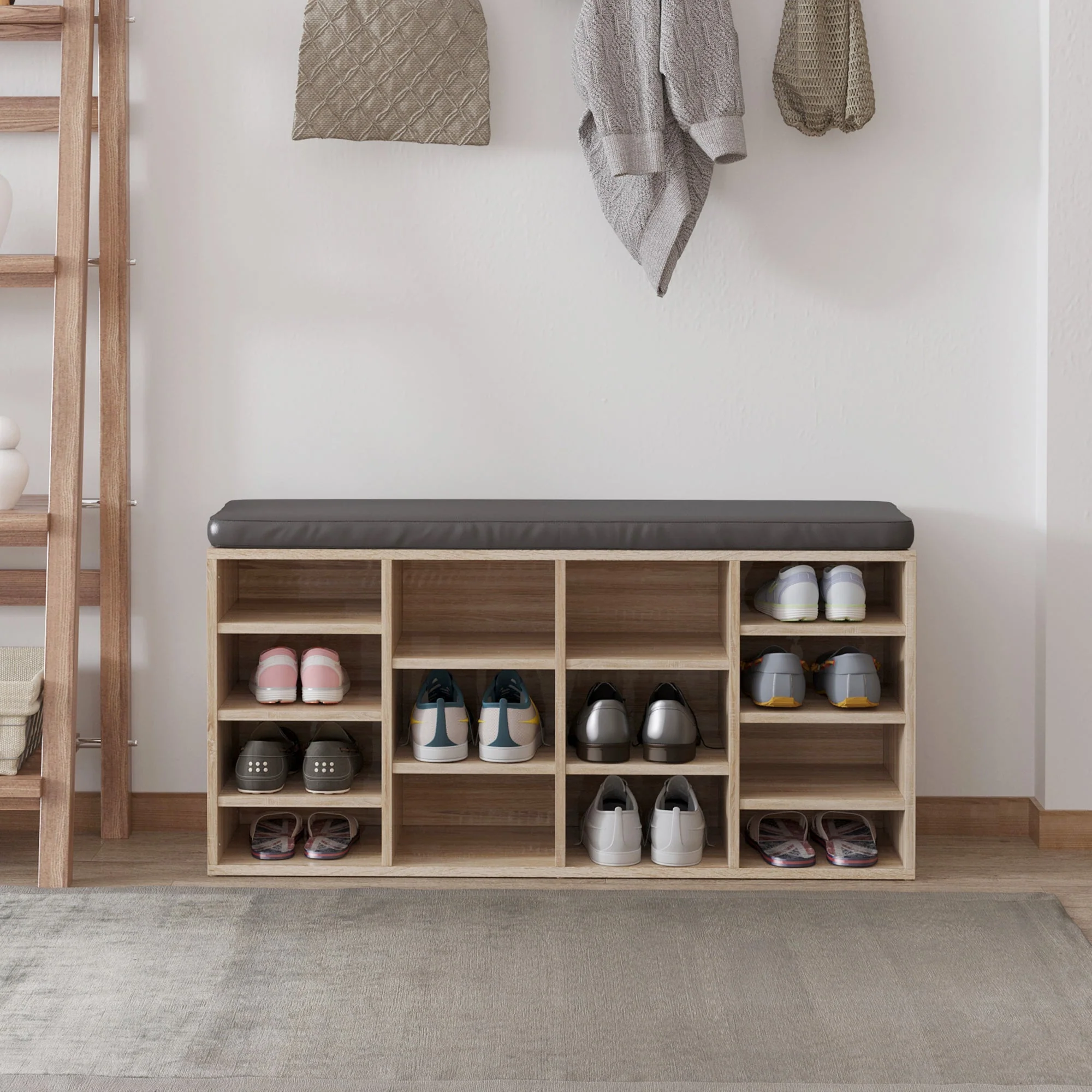 14-Shelf Shoe Storage Unit - Image 2