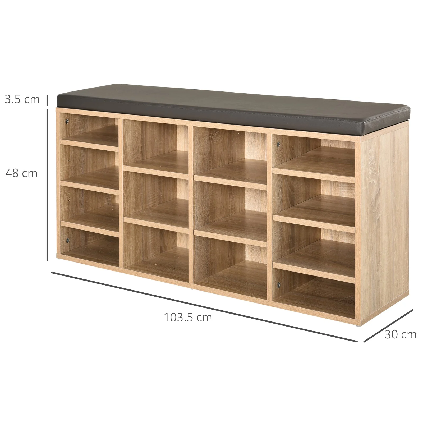 14-Shelf Shoe Storage Unit - Image 3