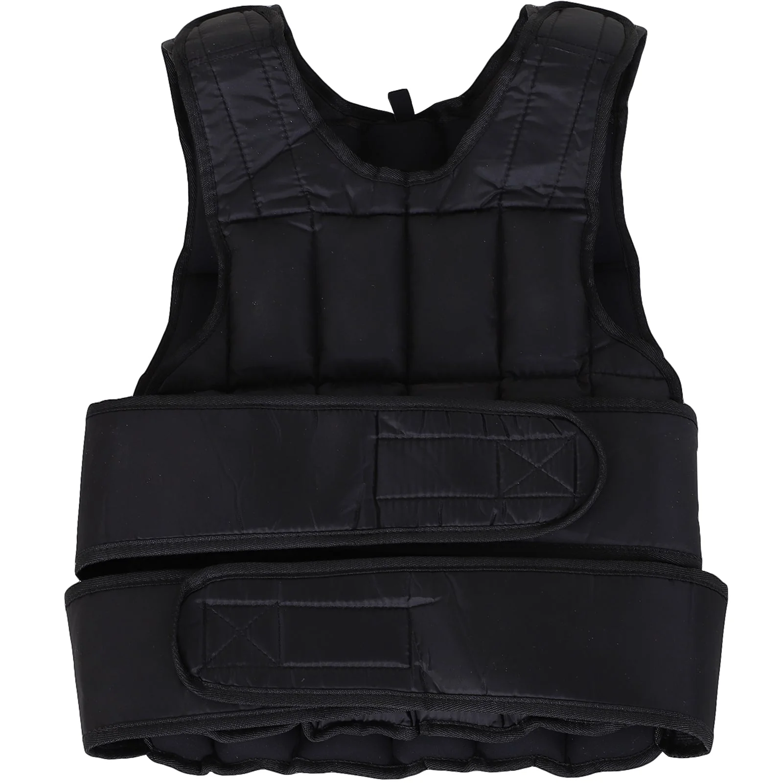 15kg Adjustable Metal Sand Weight Vest Black - Image 9