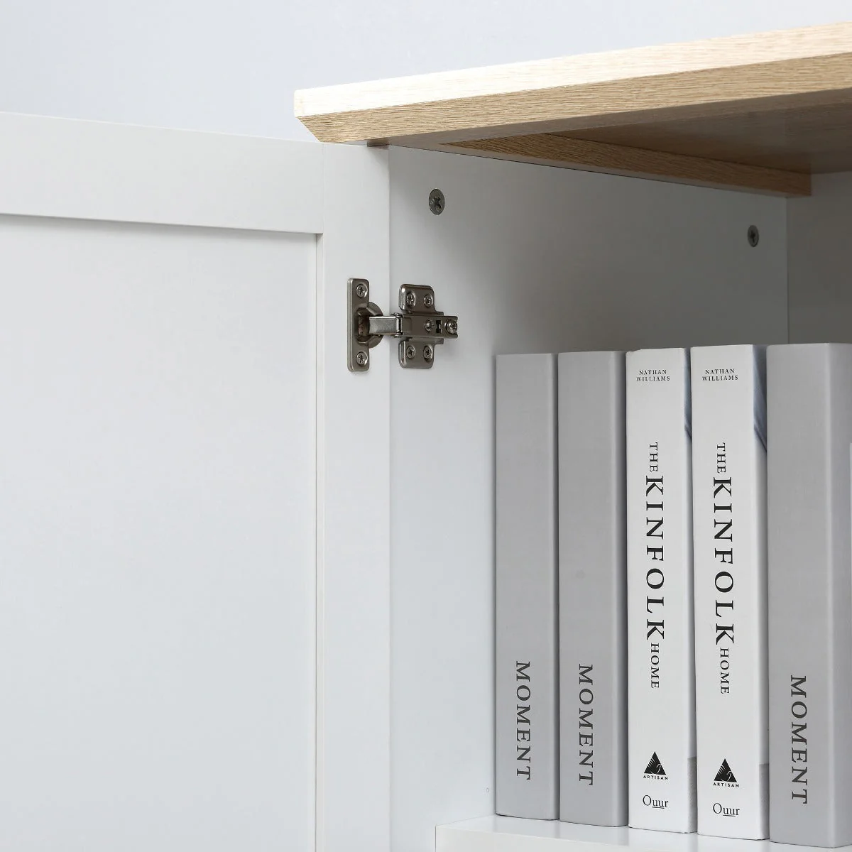 172cm Wooden Kitchen Storage Cabinet - Image 9