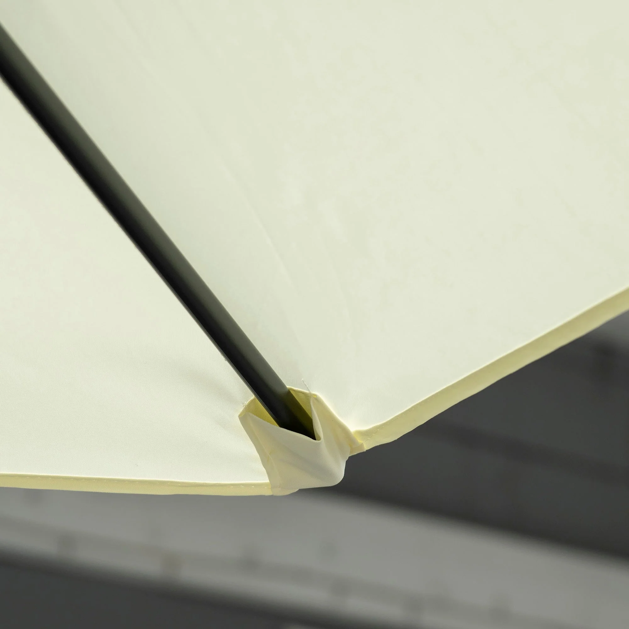 2.5M Garden Cantilever Parasol with 360° Rotation - Image 9