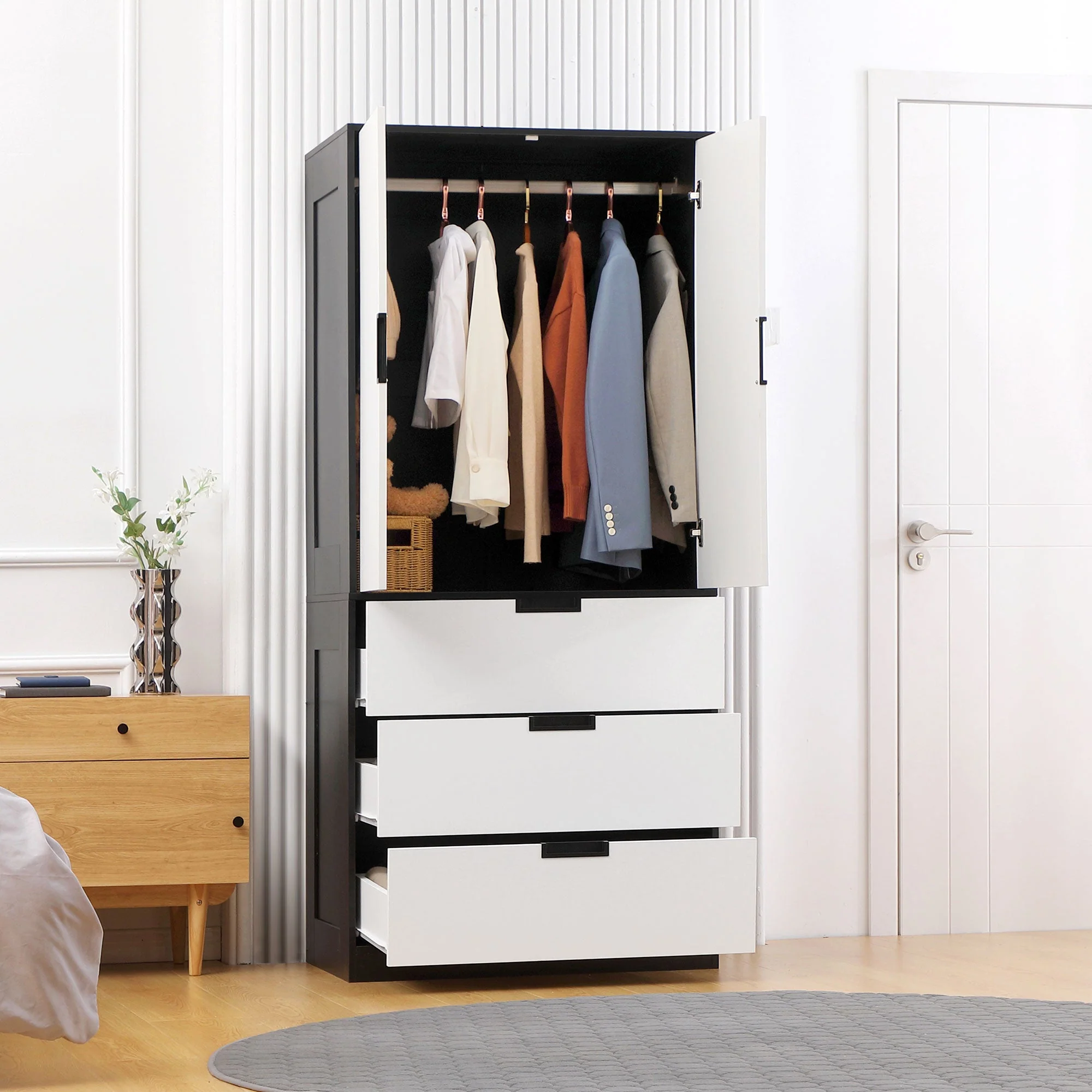 2 Door Wardrobe - Image 2