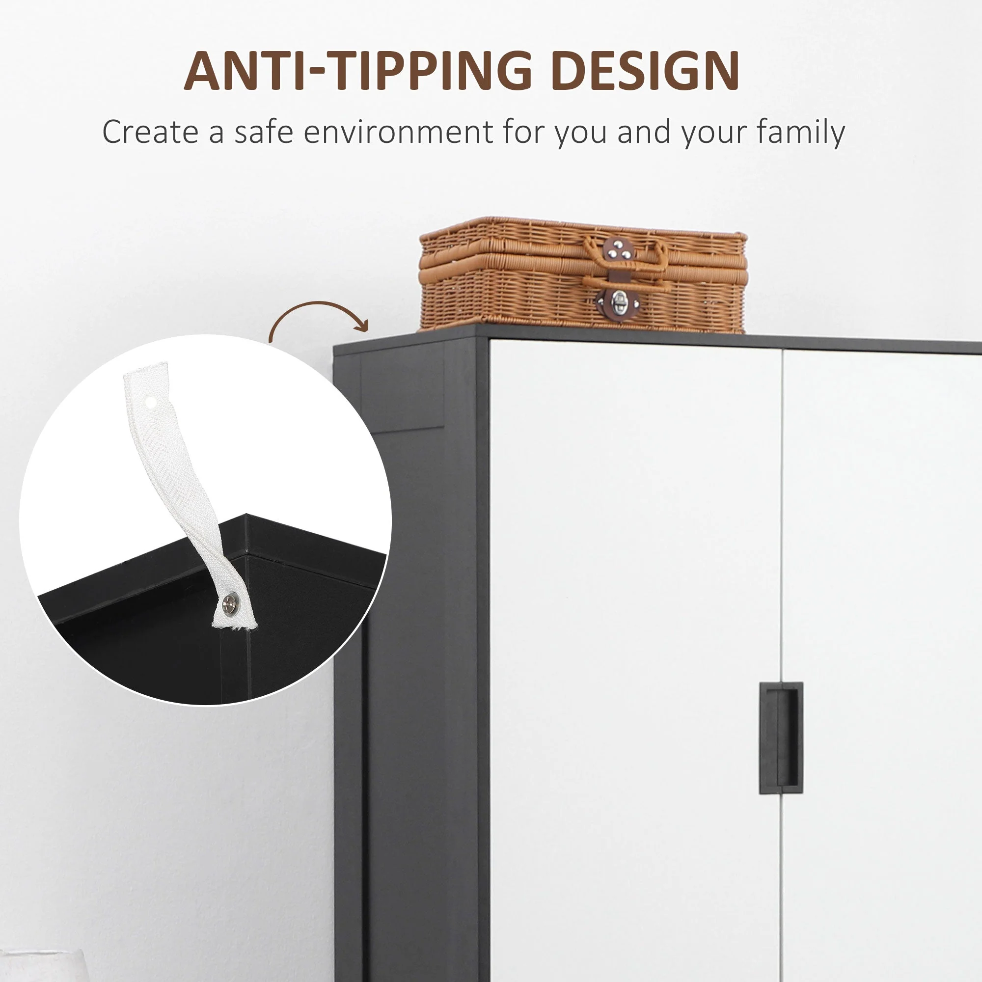 2 Door Wardrobe - Image 6