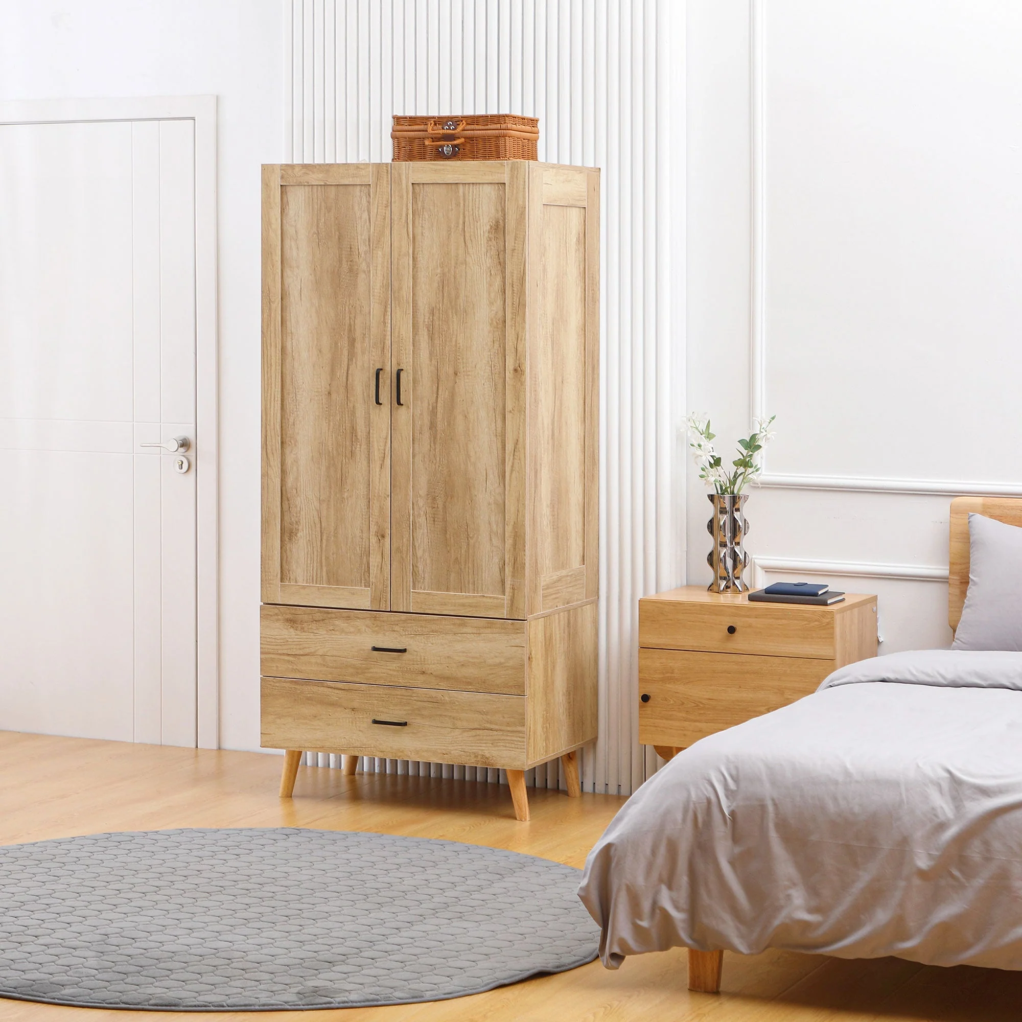 2 Door Wardrobe - Image 6