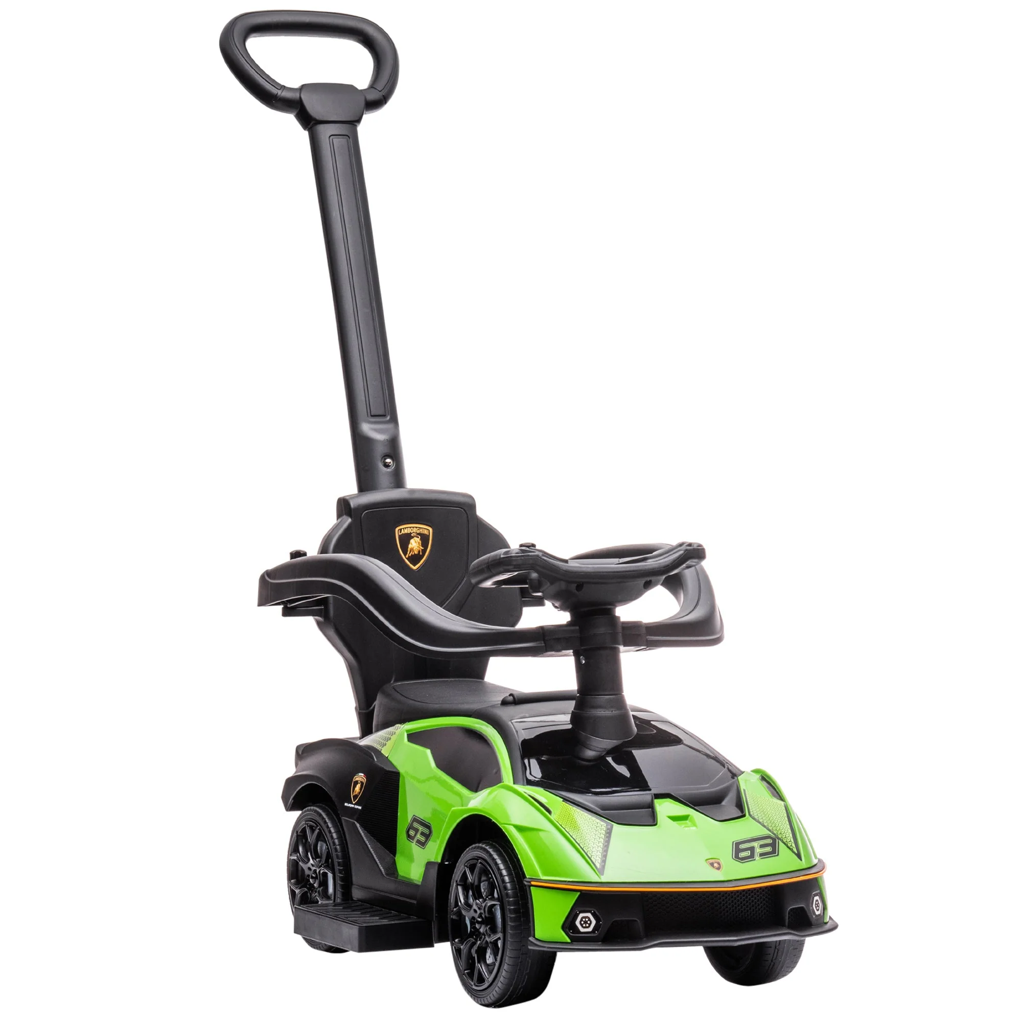 2 in 1 Baby Essenza SCV12 Ride On Car With Parenr Handle 1 To 3 Years Green by Aiyaplay - Image 2