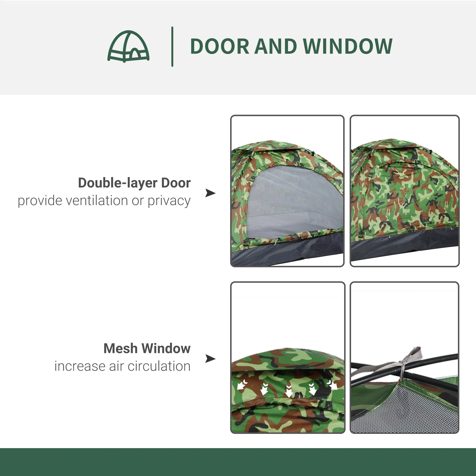 2 Person Camping Tent - Image 4