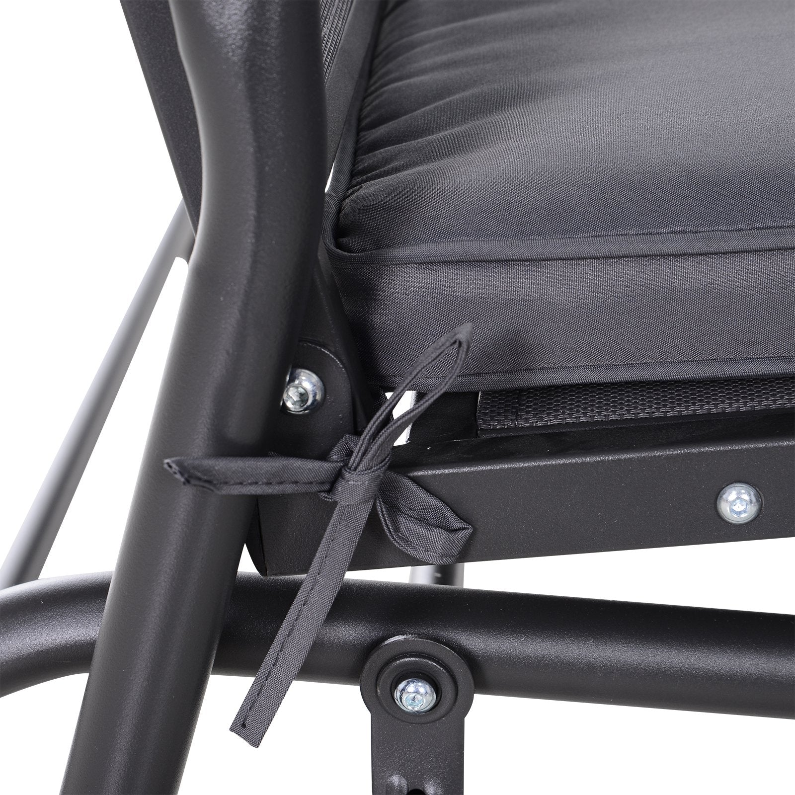2 Seater Garden Bench Cushion with Ties - Image 8