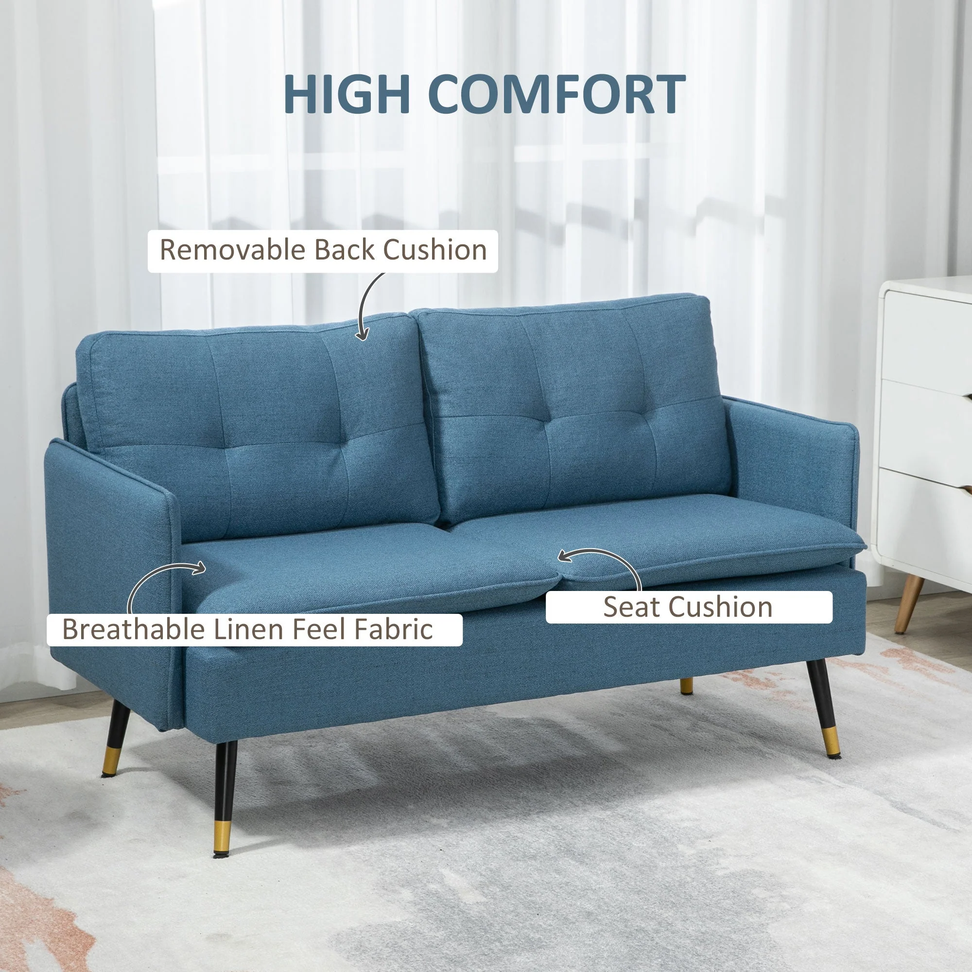 2 Seater Sofas for Living Room - Image 4
