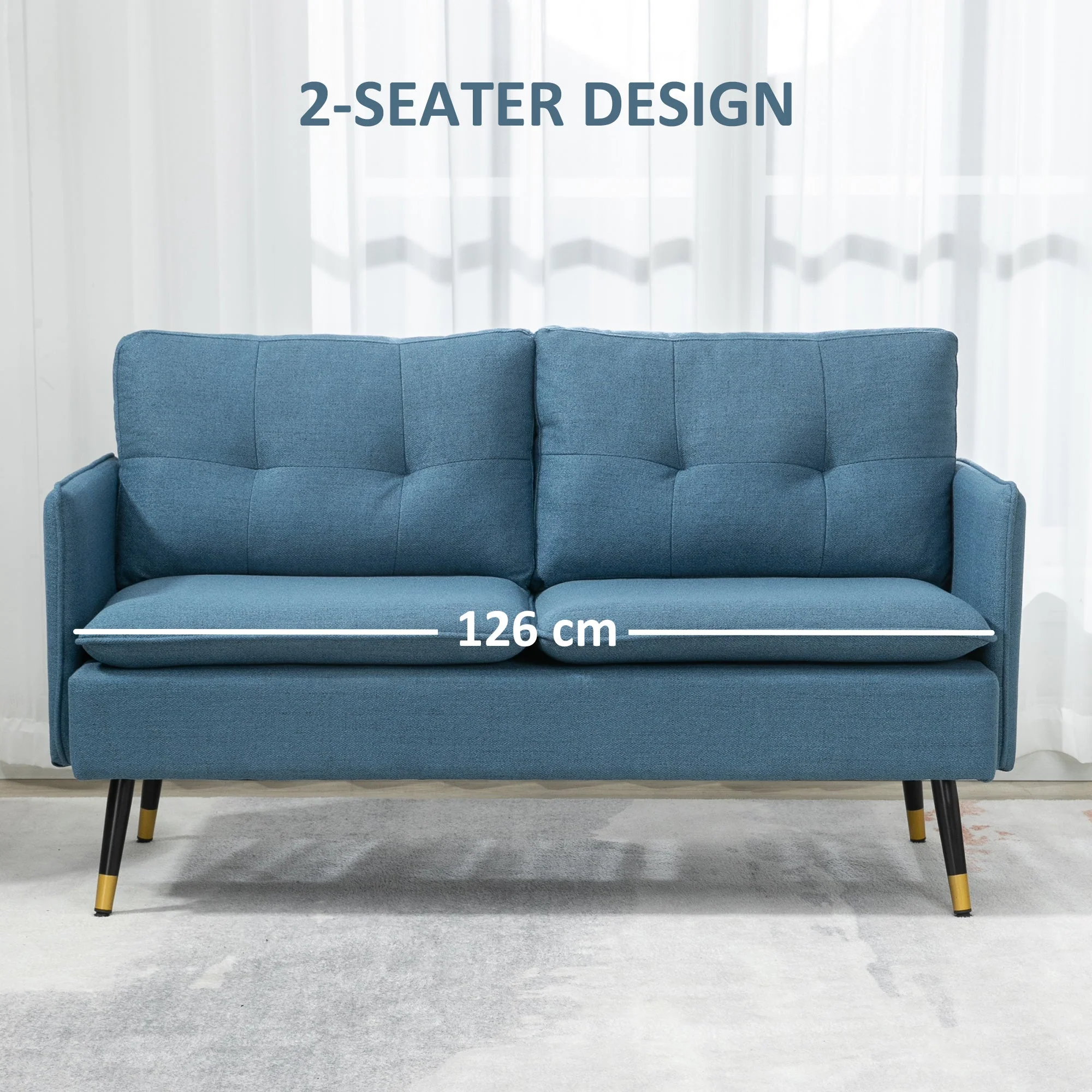2 Seater Sofas for Living Room - Image 6