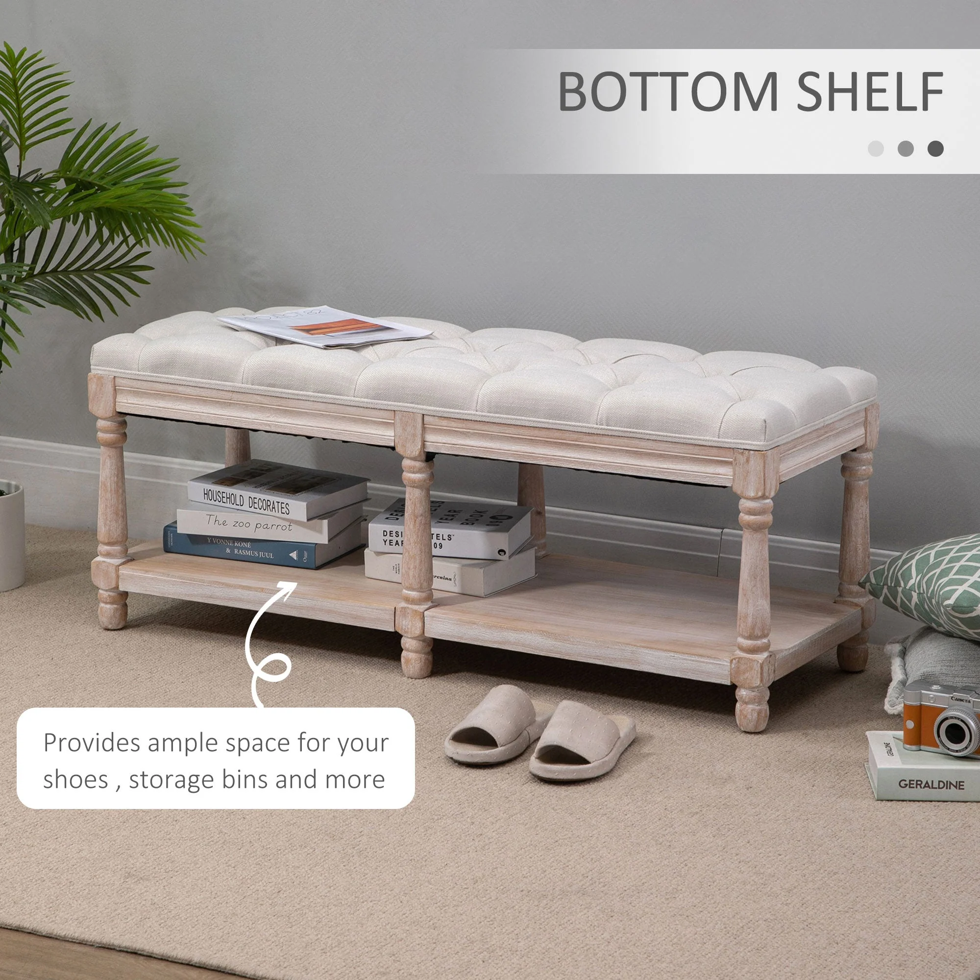 2-Tier Bed End Bench - Image 6