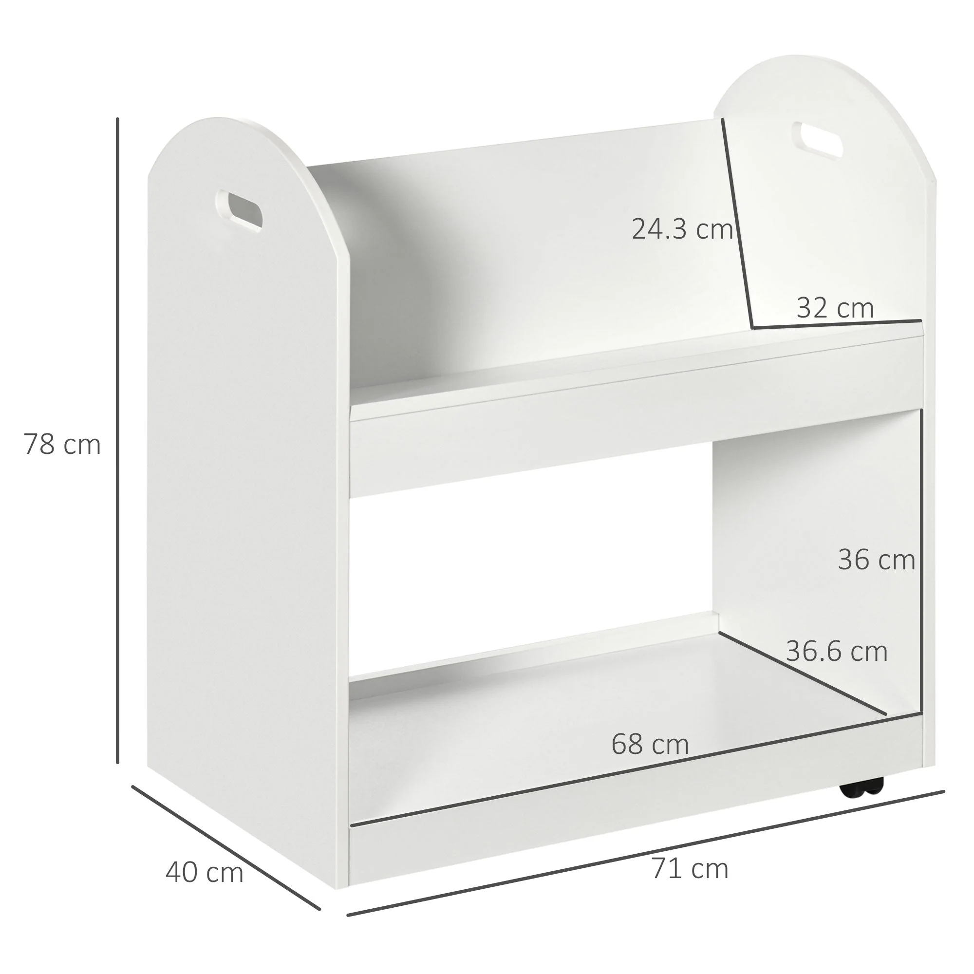 2-Tier Storage Shelves - Image 3