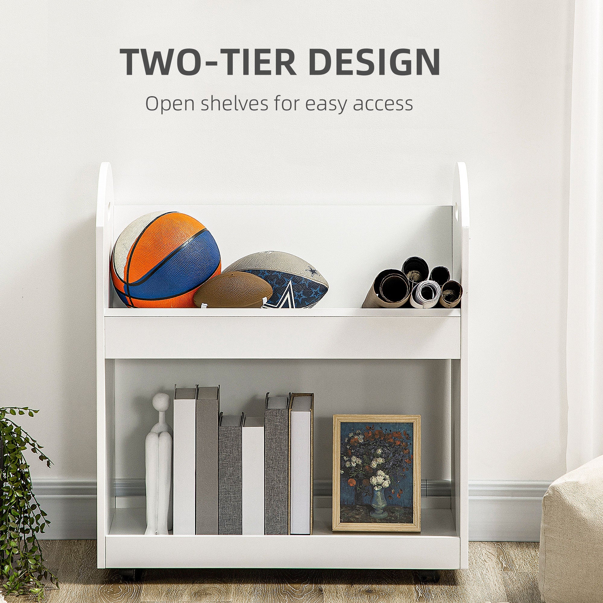 2-Tier Storage Shelves - Image 4