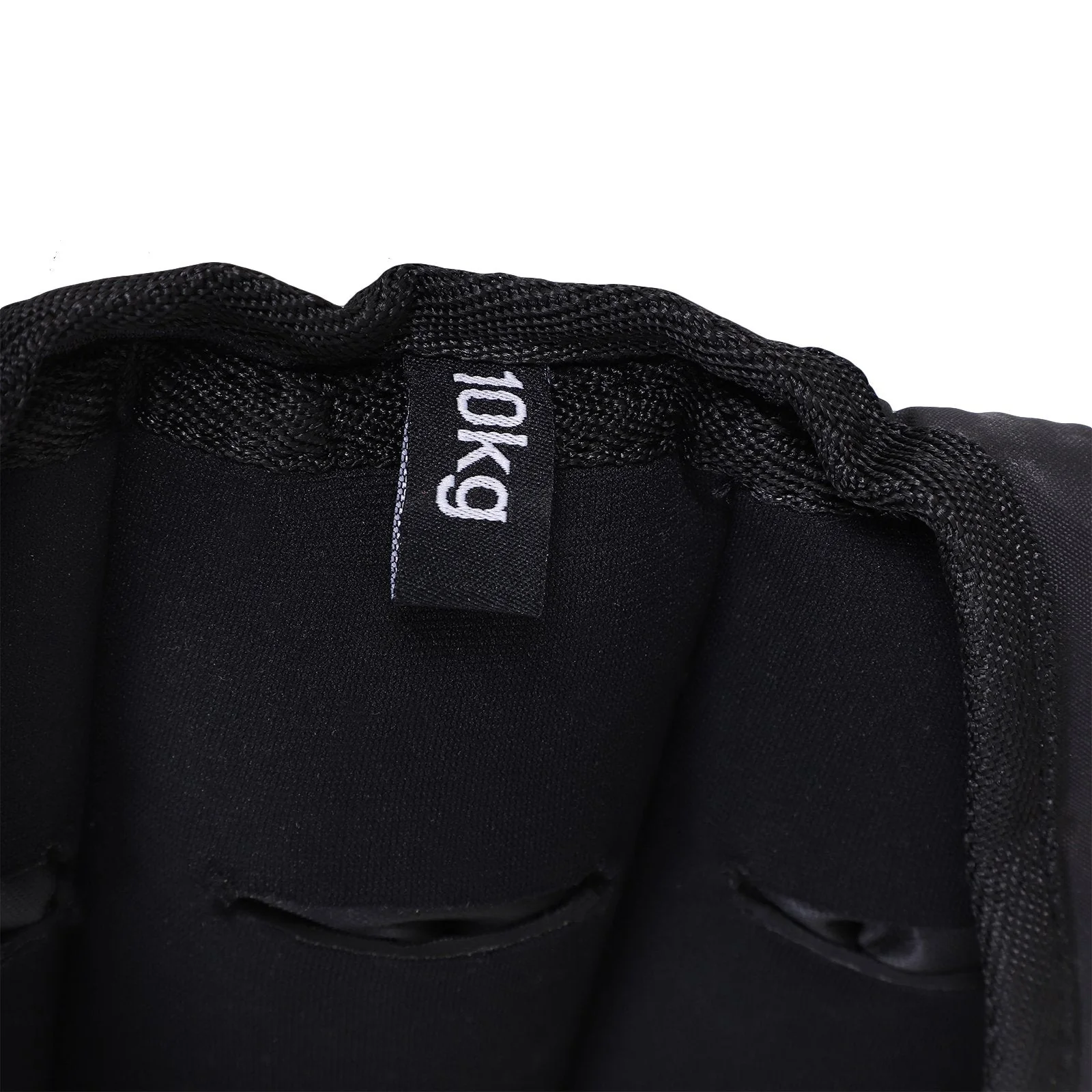 20kg Adjustable Metal Sand Weight Vest Black - Image 7
