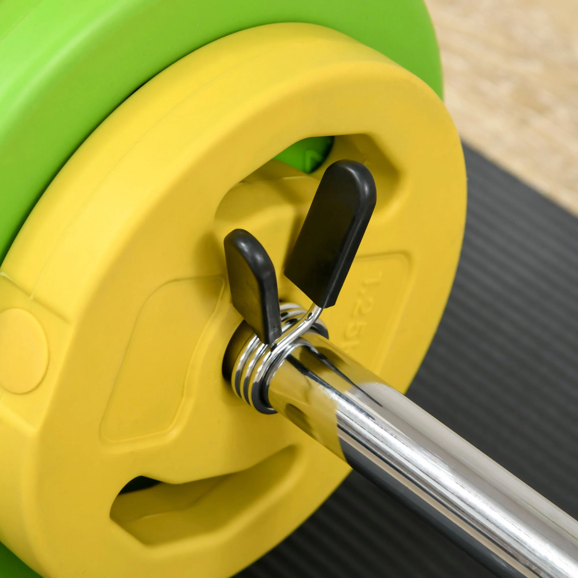 20kg Barbell Weights Set - Image 8