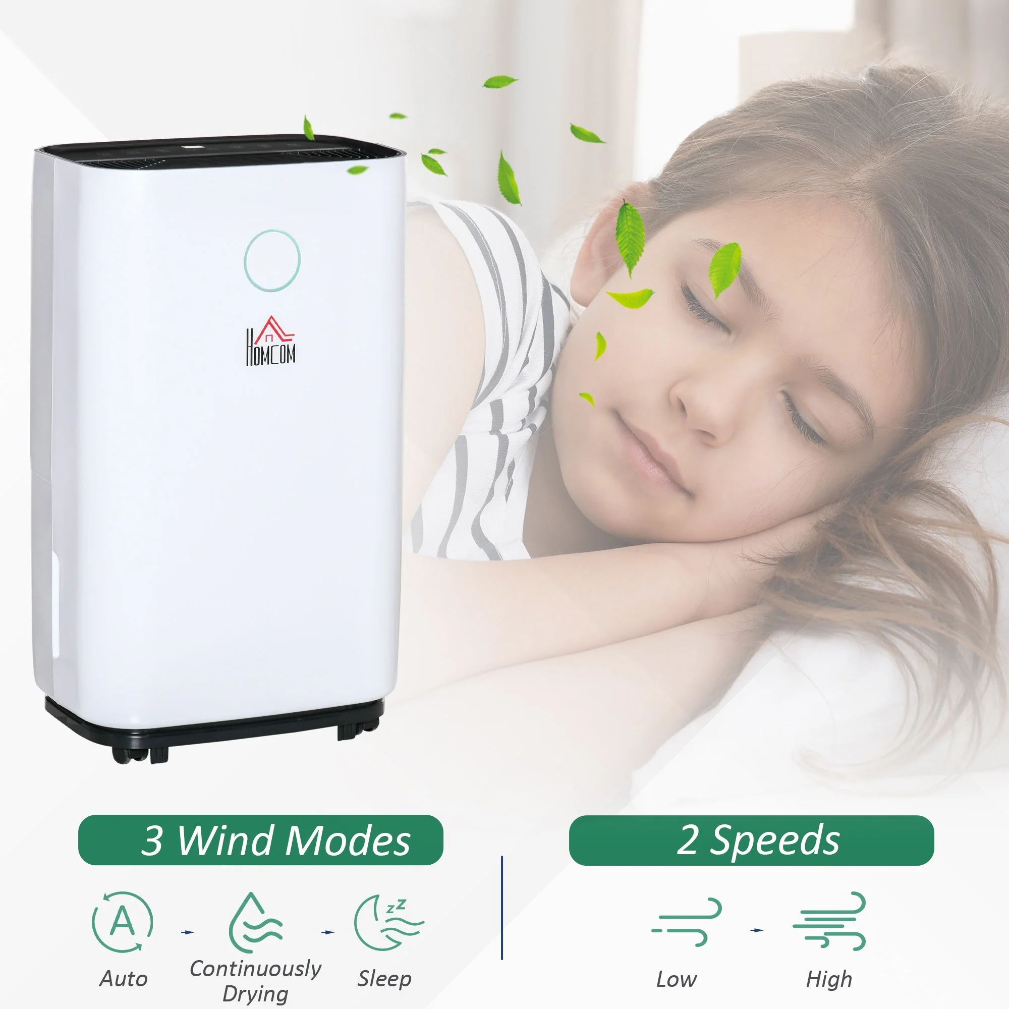 20L/Day 4L Portable Quiet Dehumidifier Home Laundry - Image 4