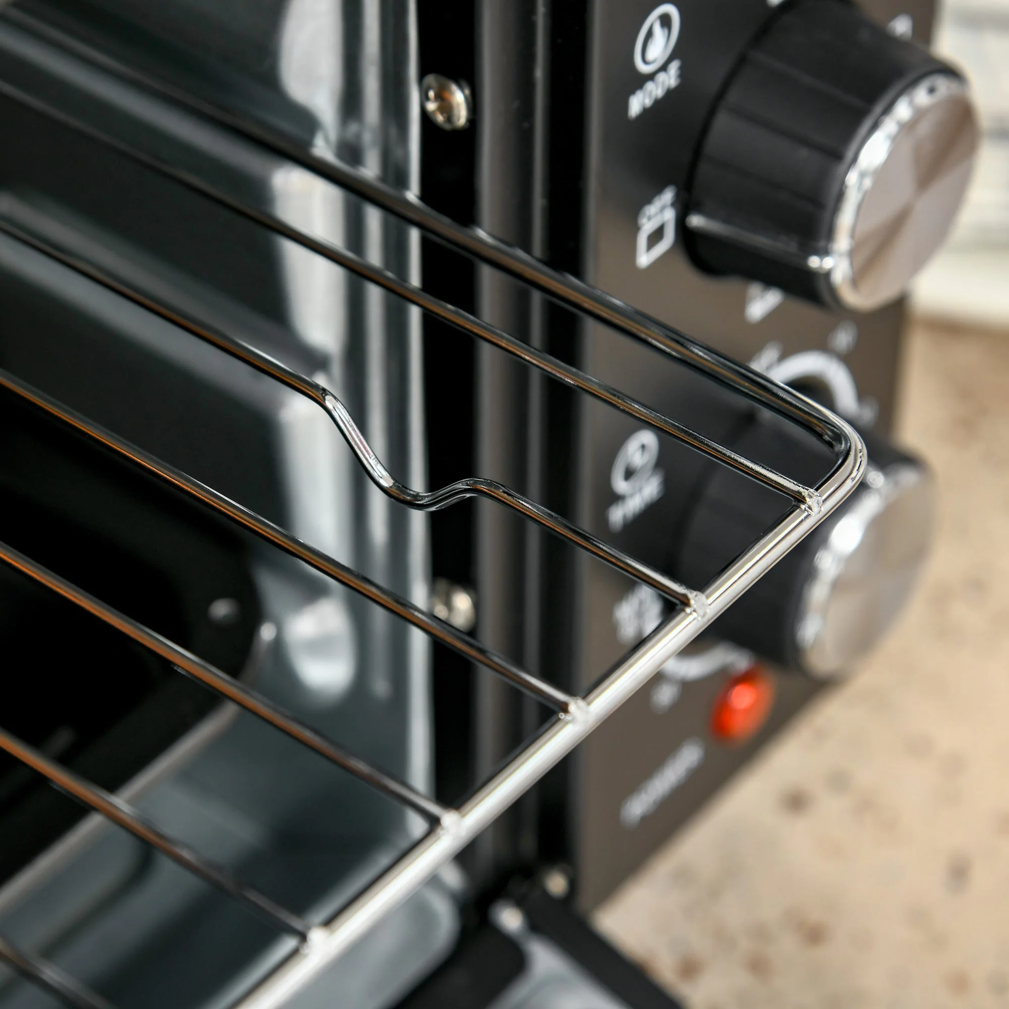 21L 230C Mini Oven With Timer Black by Homcom - Image 9