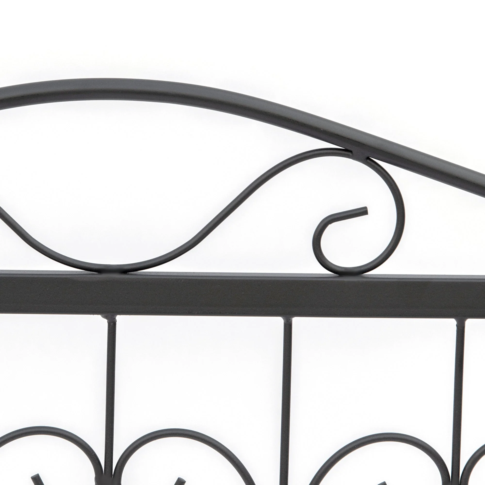 224cm Metal Decorative Garden Fence - Image 9