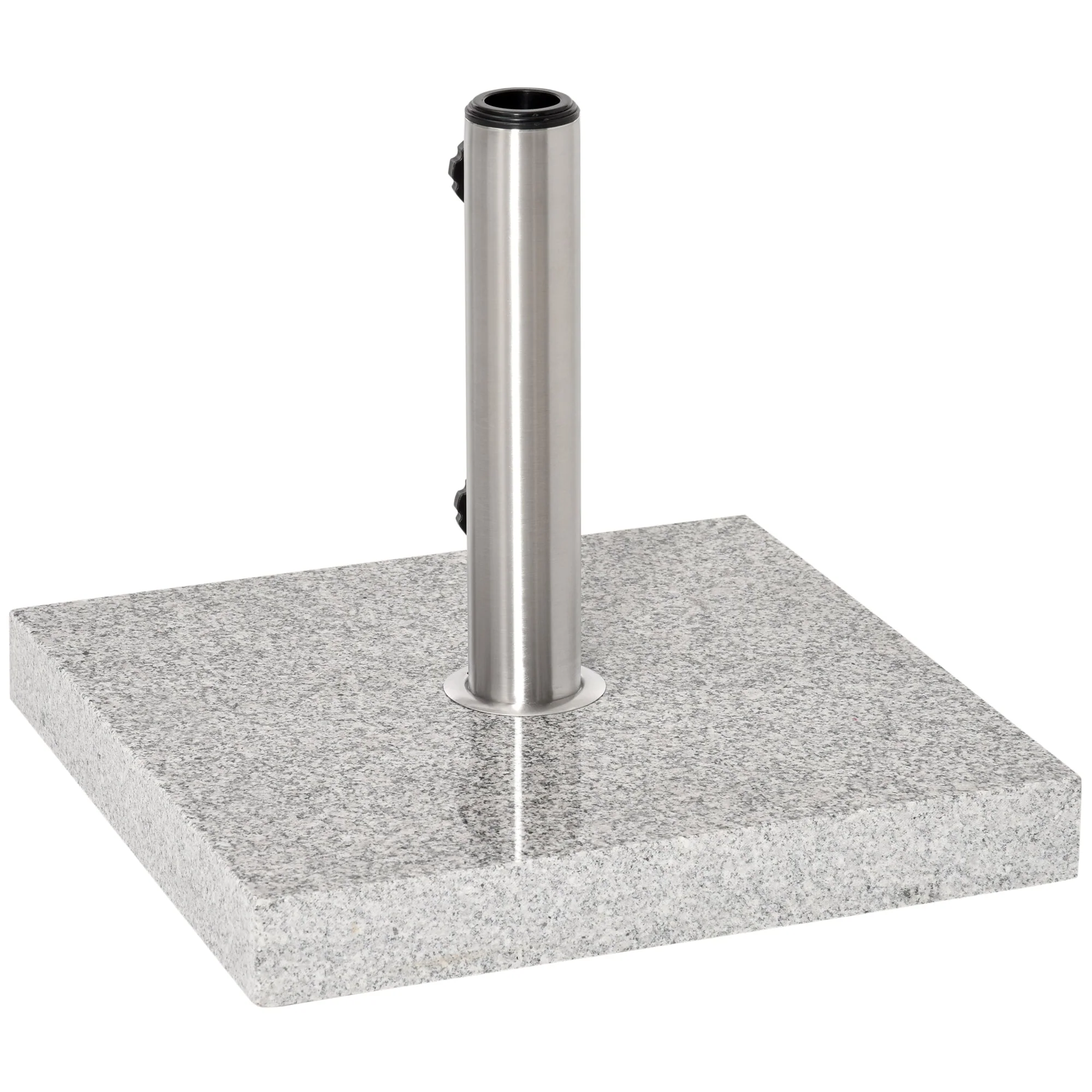 25kg Garden Umbrella Base Durable Parasol Holder Patio Furniture Outdoor Sunshade Marble Stand - Image 8