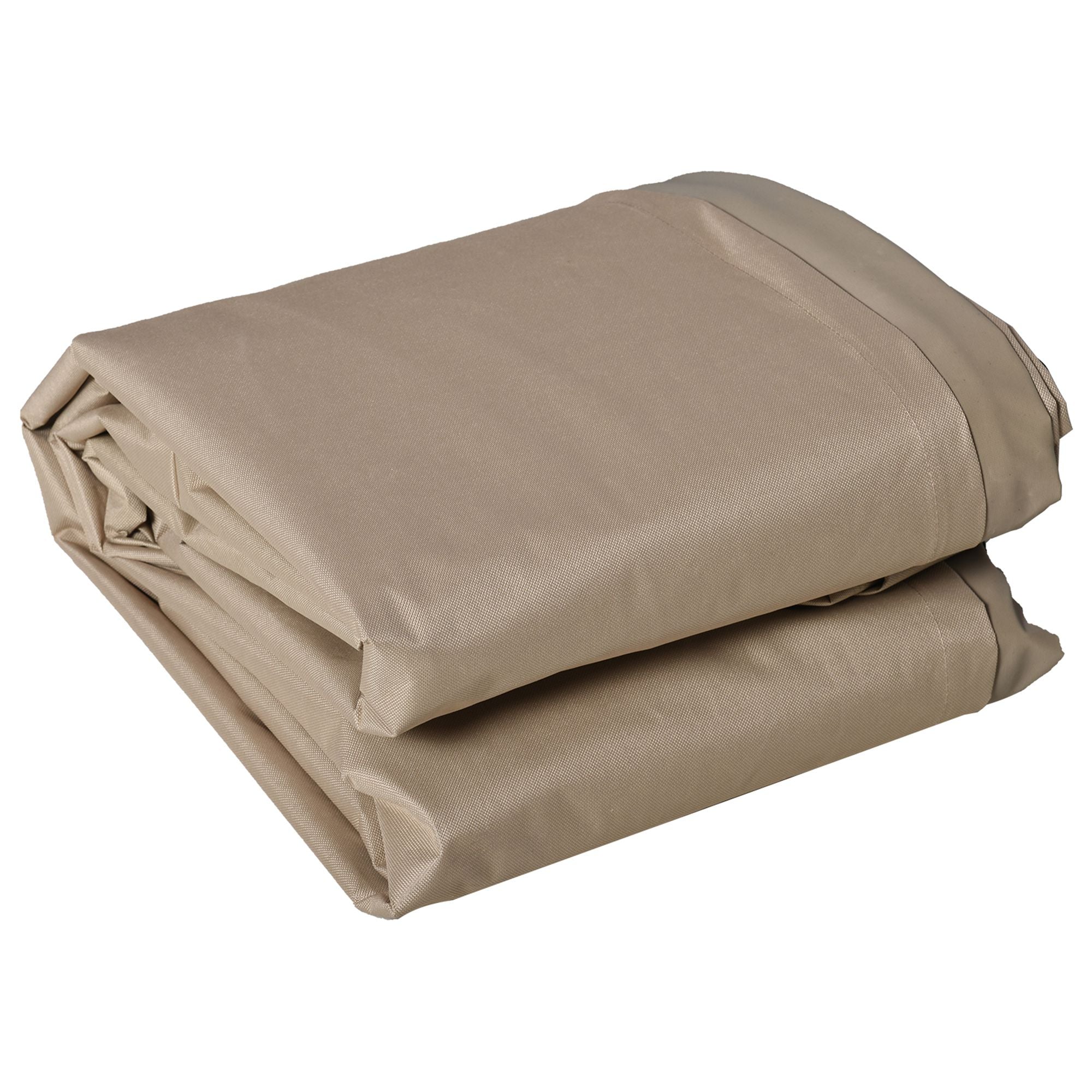 275x205cm Outdoor Garden Rattan Furniture Protective Cover Water UV Resistant Beige - Image 9