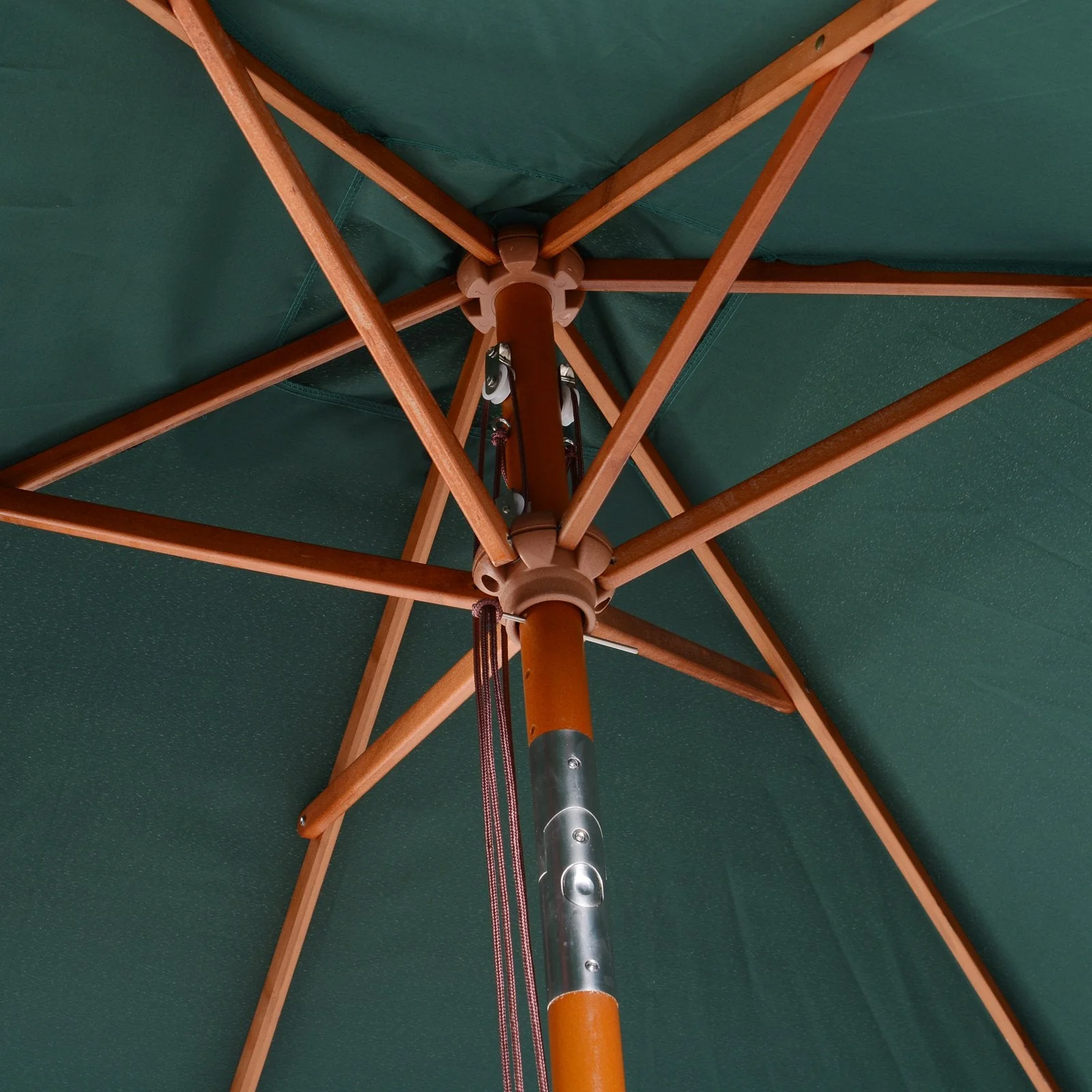 2m x 1.5m Garden Parasol Umbrella with Tilting Sunshade Canopy - Image 7