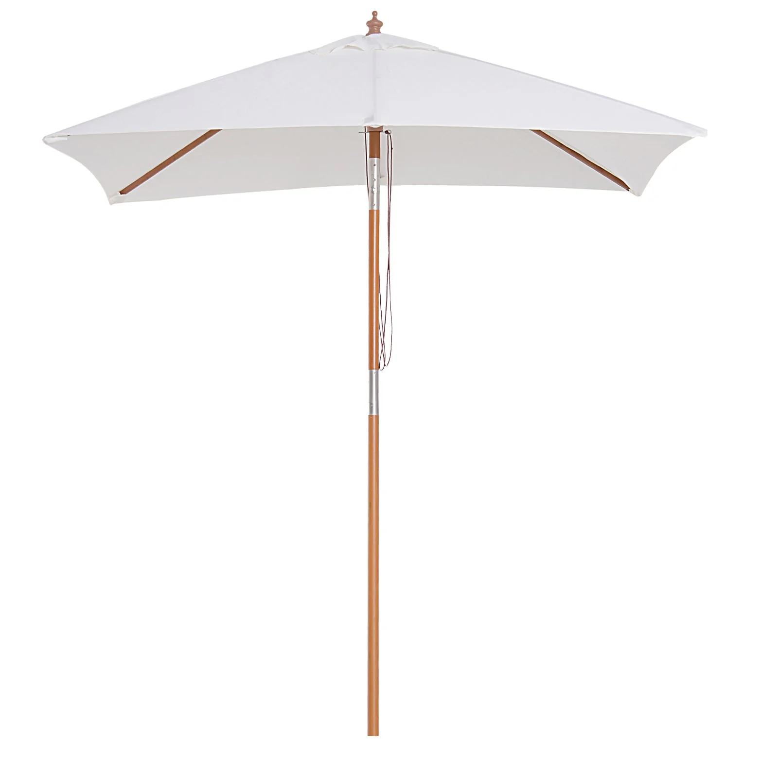 2m x 1.5m Garden Parasol Umbrella with Tilting Sunshade Canopy - Image 9