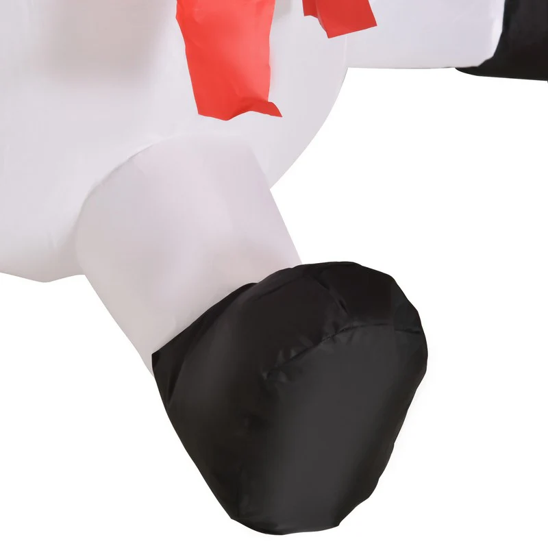 3.5FT Christmas Inflatable Snowman with Deer Outdoor Home Garden Decoration - Image 8