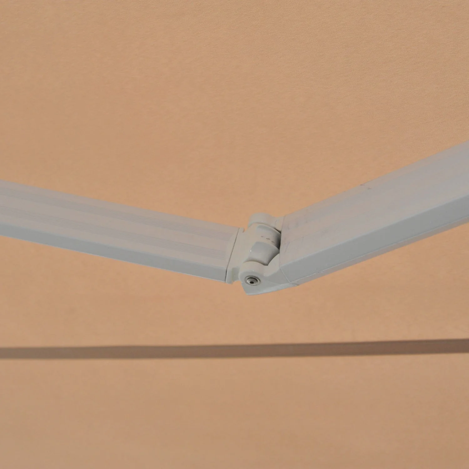 3.5Lx2.5M Retractable Manual/Electric Awning-Cream White/White - Image 9