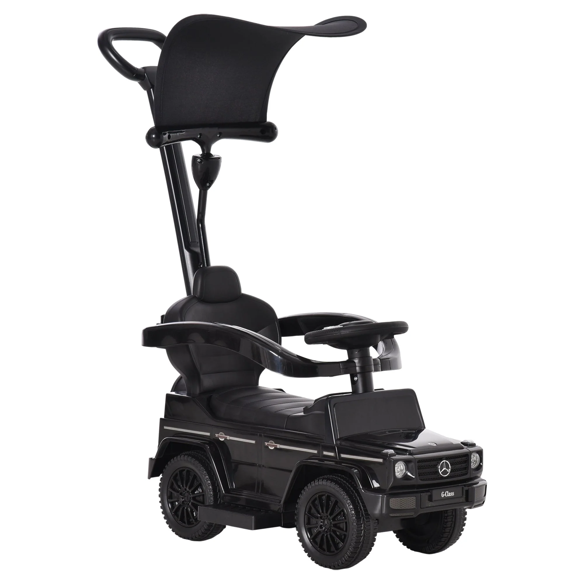 3 in 1 Kids Children Ride on Push Car Toddler Sliding Car G350 Licensed Walker Foot to Floor Slider Push-Along with Horn Steering Wheel NO POWER Manual - Image 2