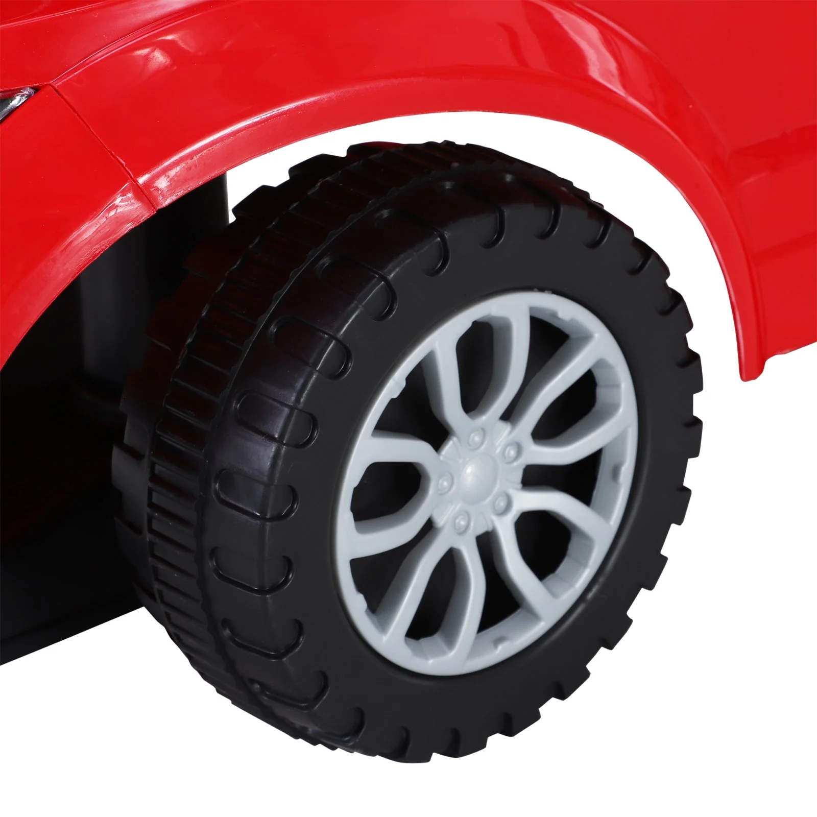 3-in-1 Ride On Car Foot To Floor Slider Toddler w/ Horn Steering Wheel NO POWER Manual Under Seat Storage Safe Design for 1-3 Year Old Red - Image 8