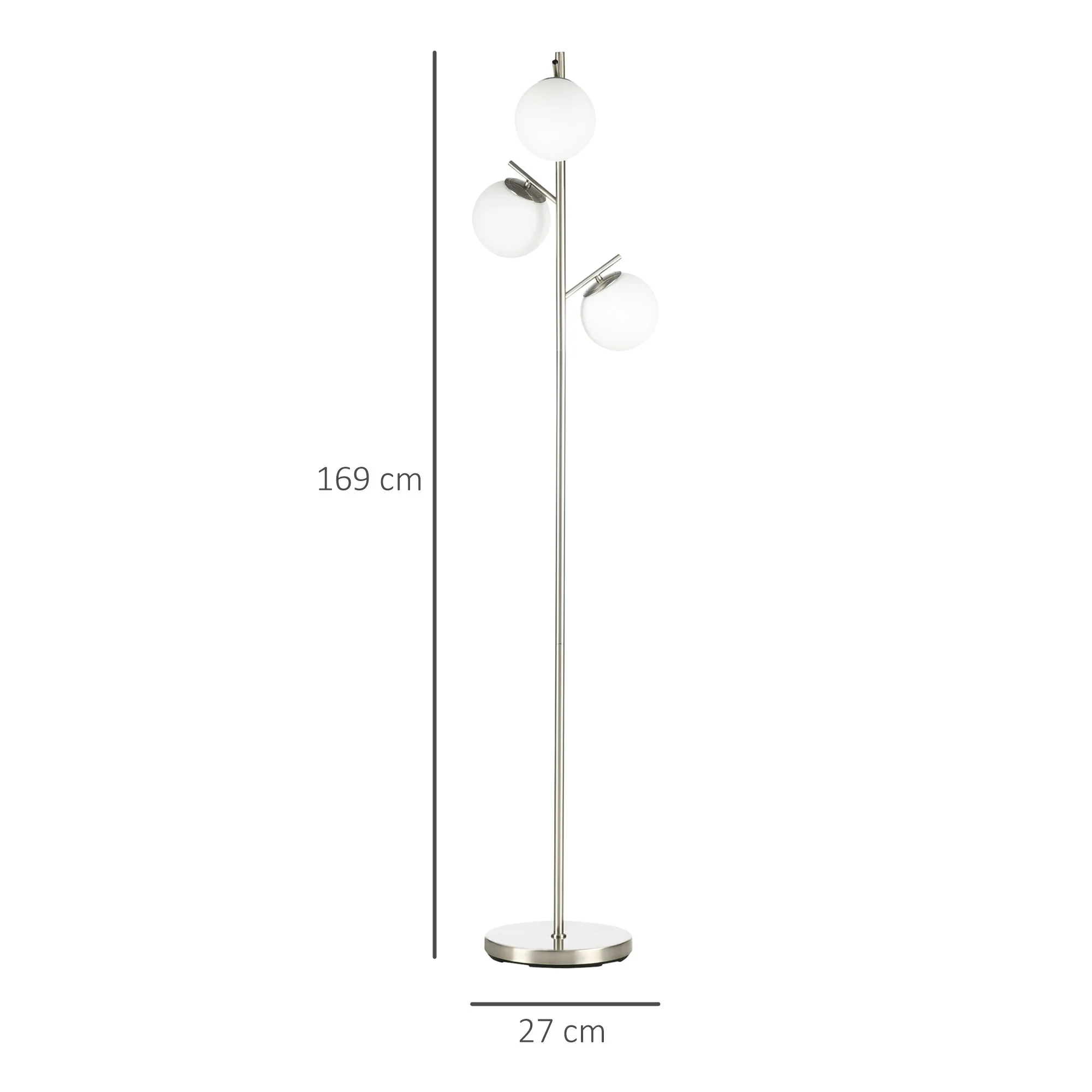 3-Light Tree Floor Lamps for Living Room - Image 3