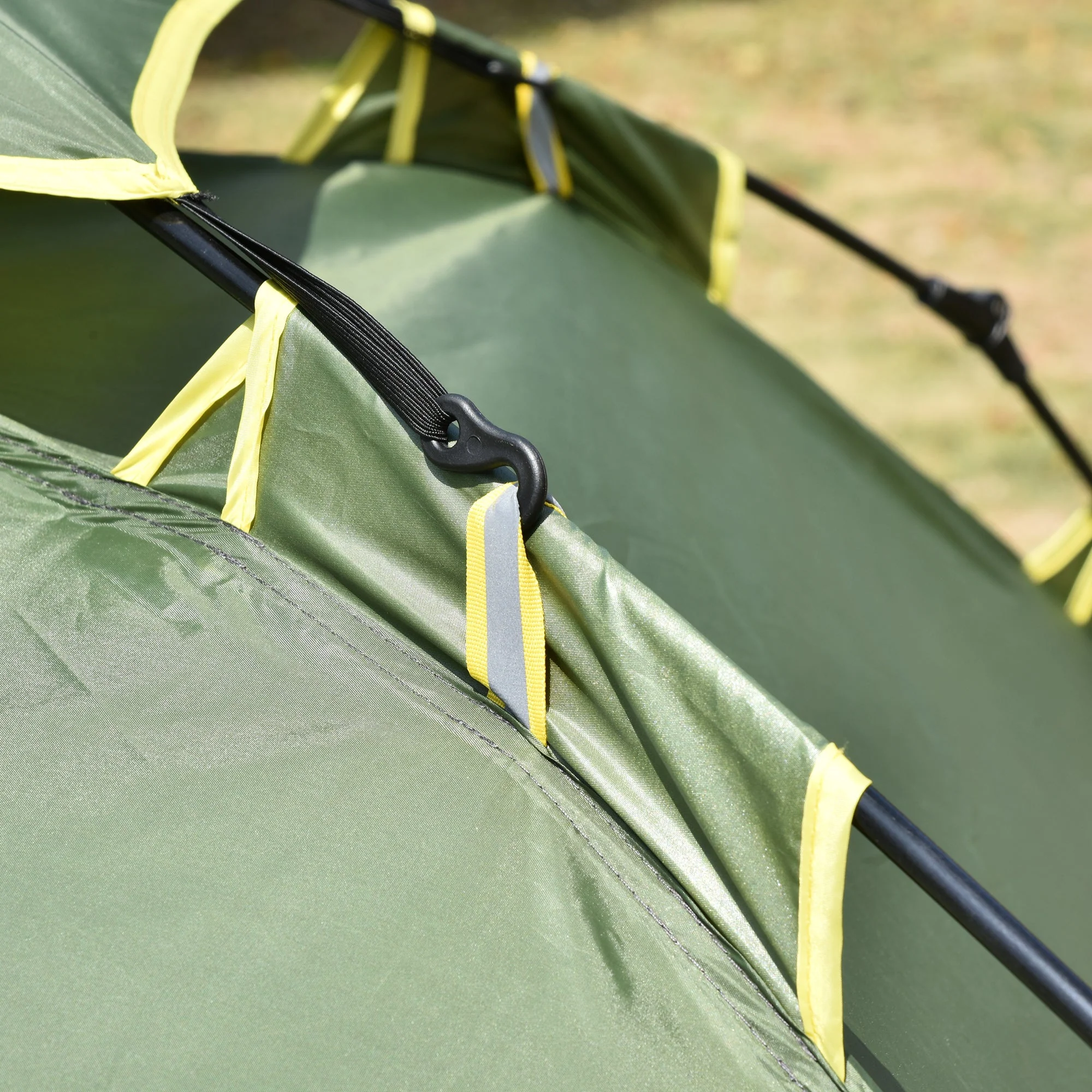 3 Man Camping Tent Automatic Pop Up Tent Portable Double Layer for Festival Hiking Family Travel Shelter - Image 8