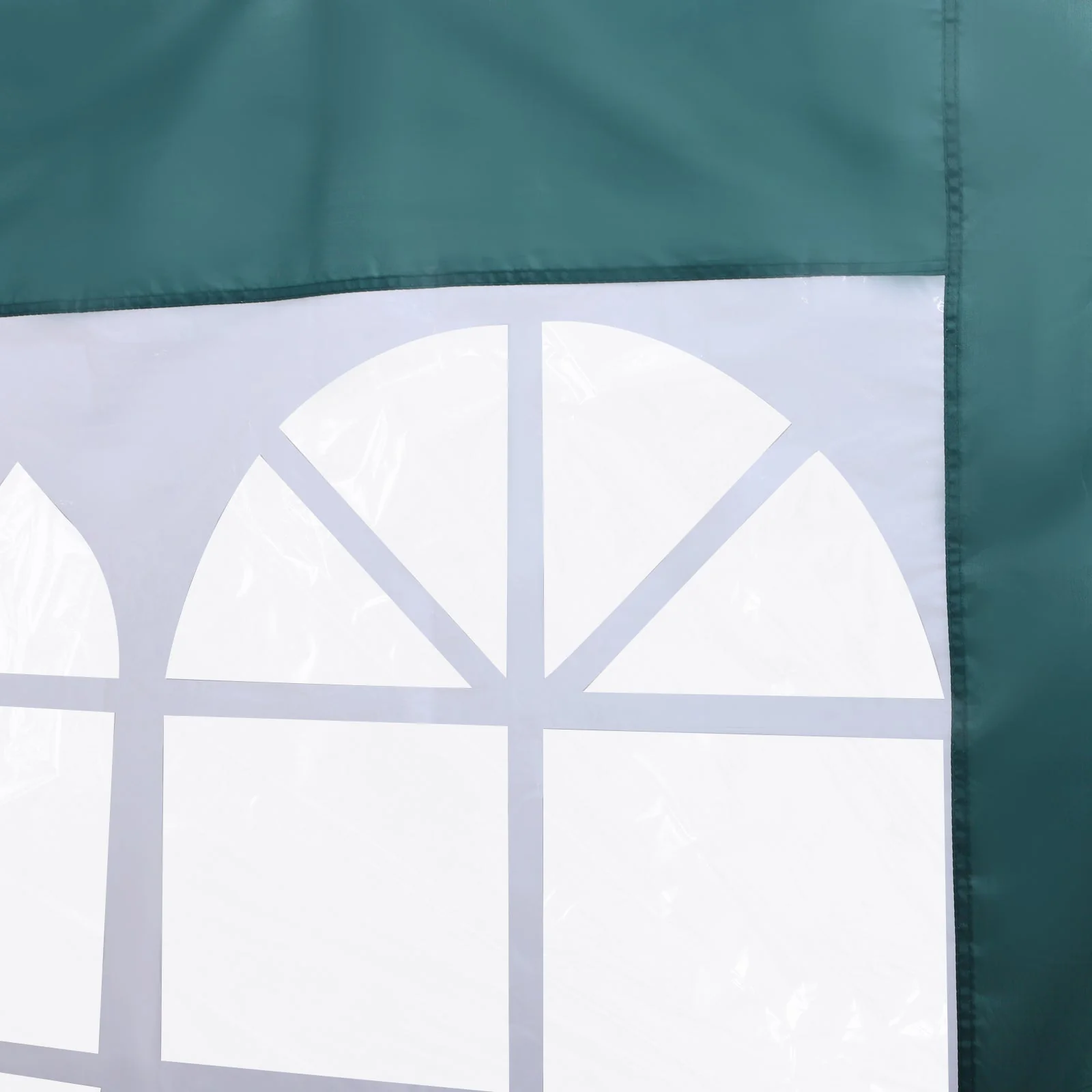 3 Meters Gazebo Replaceable Exchangeable Side Panel Wall Panels Walls With Window 3 colours Green - Image 7