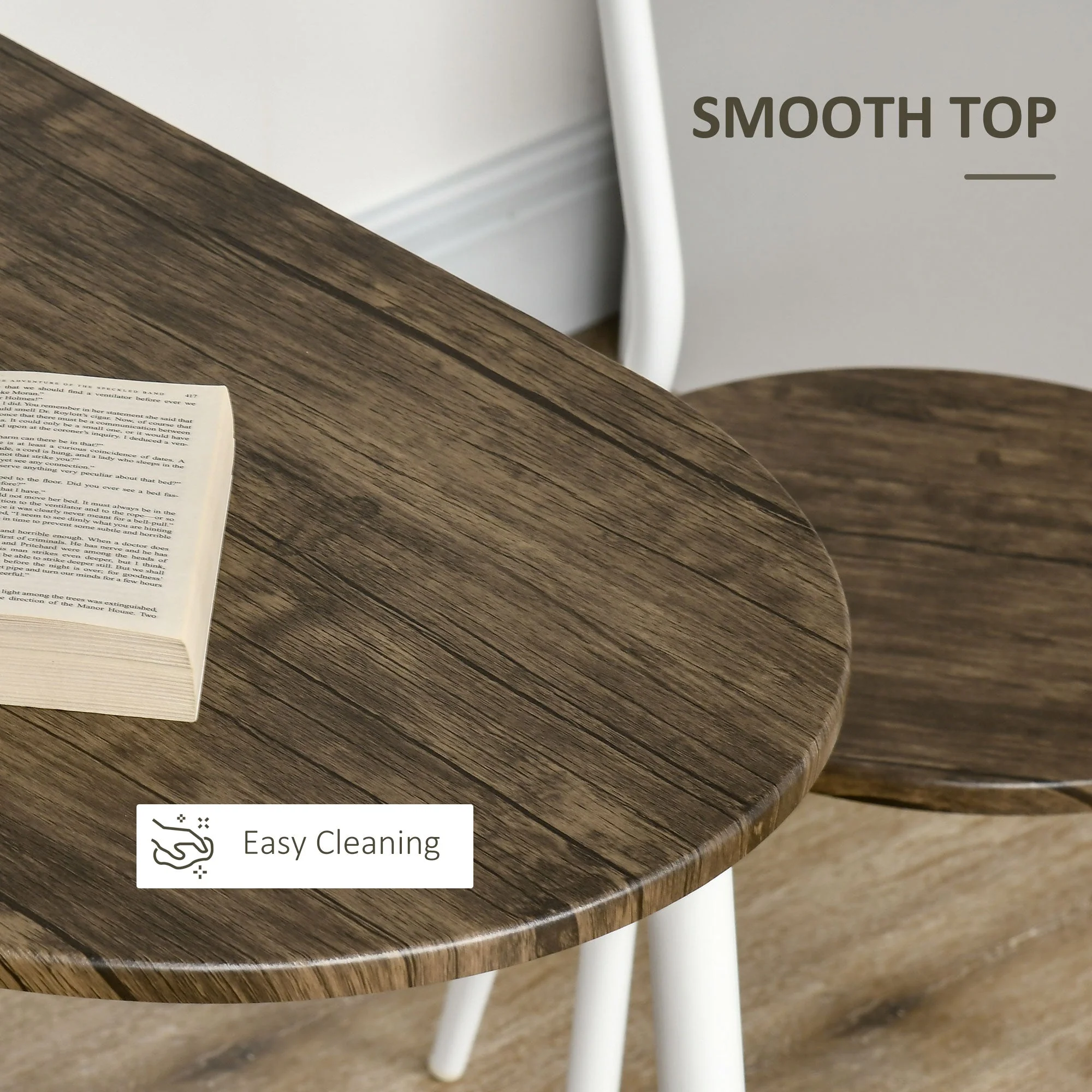 3-Piece Dining Table and Chairs Set - Image 5