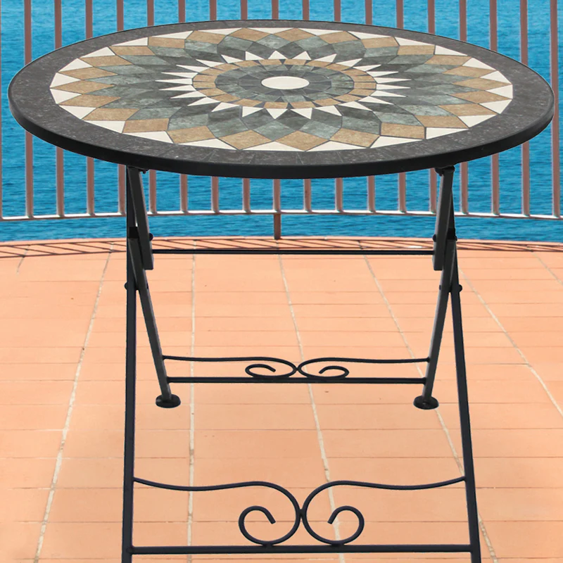 Marrakech Garden Bistro Set by Croft - 2 Seats - Image 3