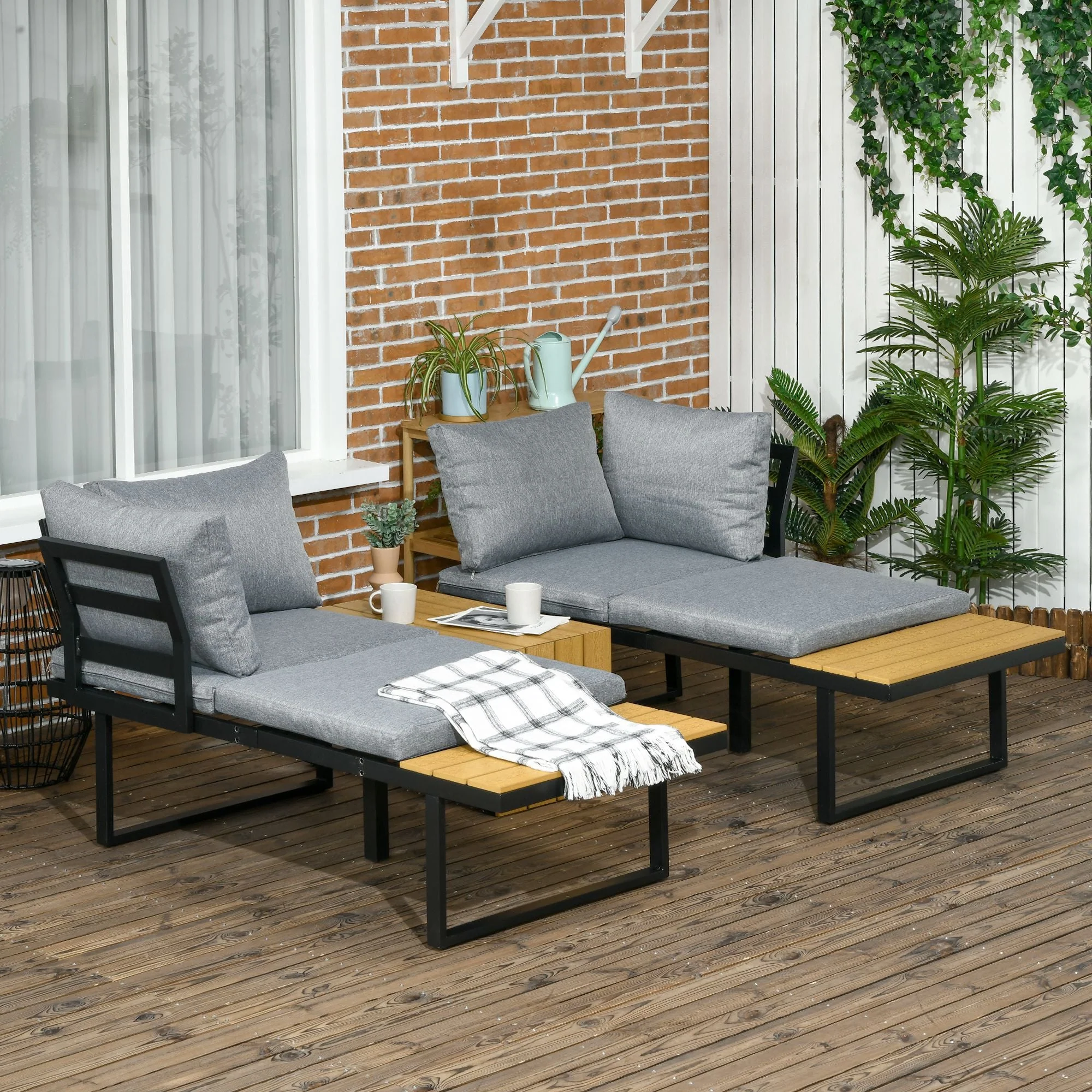 3-Pieces Patio Furniture Set - Image 2