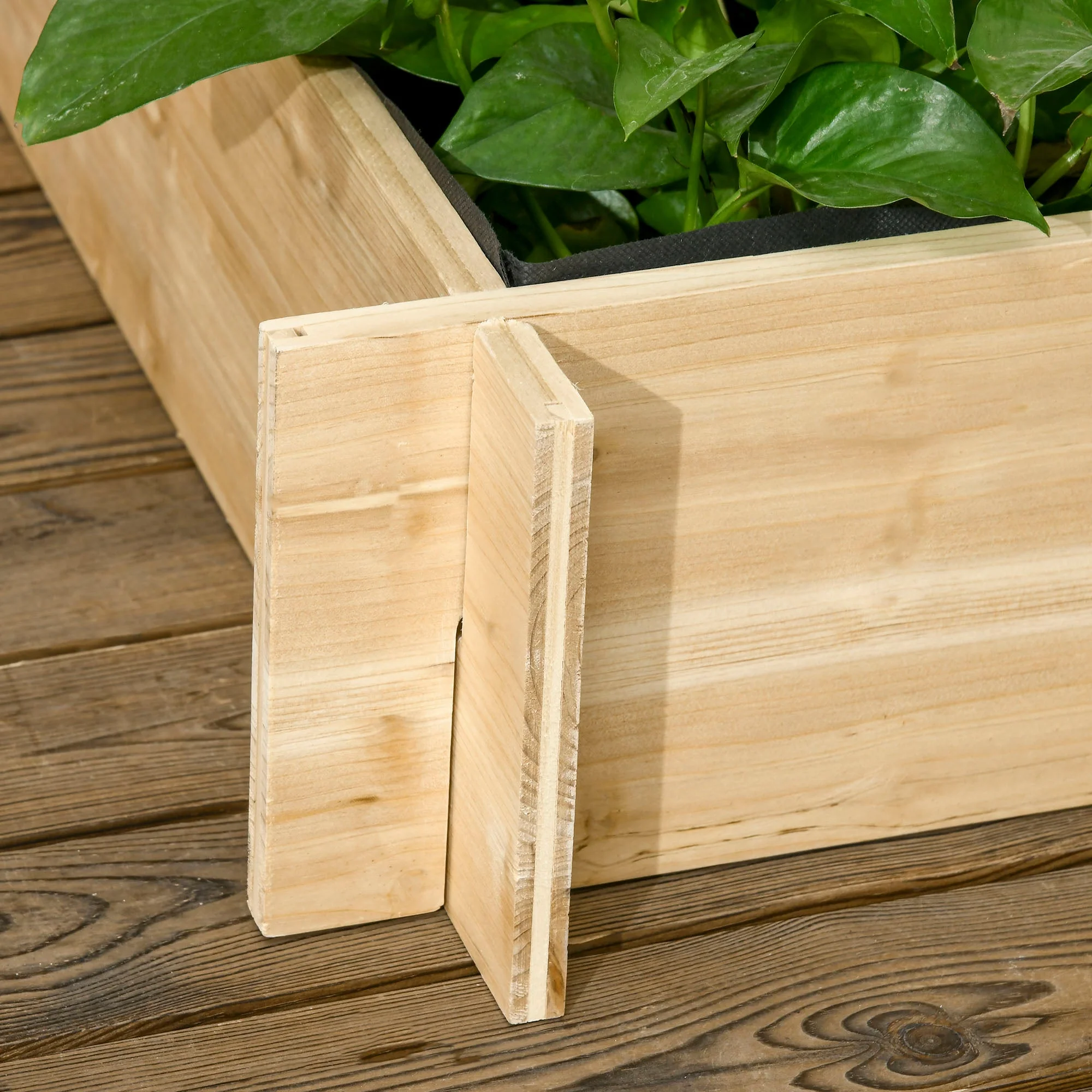 3 Tier Garden Planters with Trellis for Vine Climbing - Image 8
