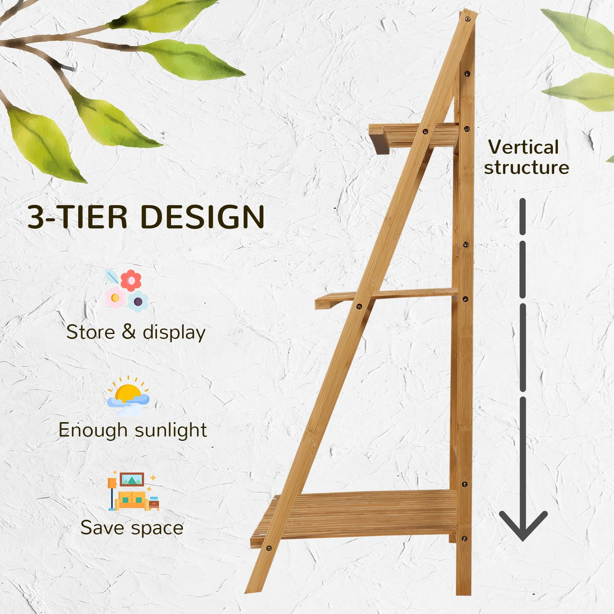 3-Tier Plant Stand - Image 3