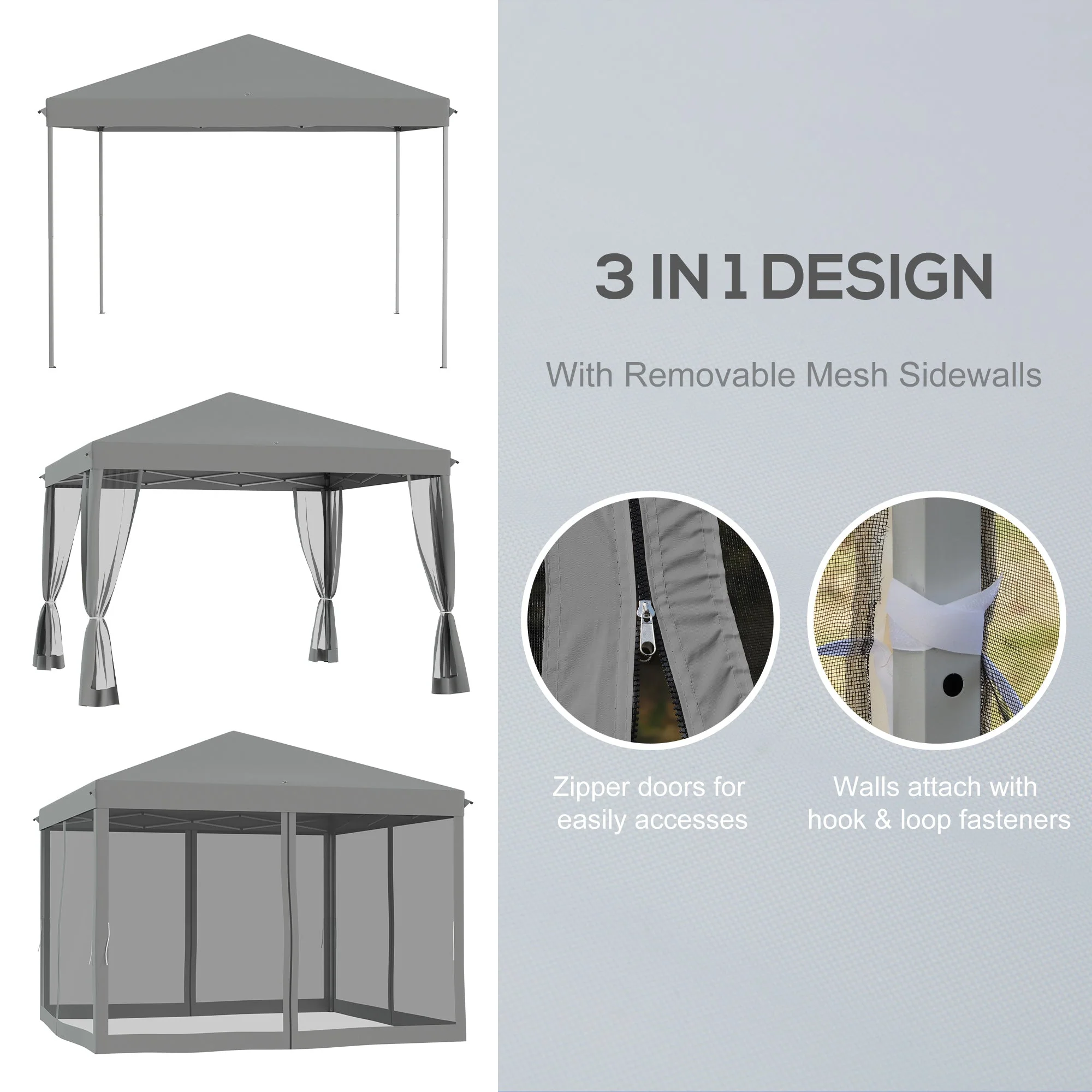 3 x 3 m Pop Up Gazebo - Image 3