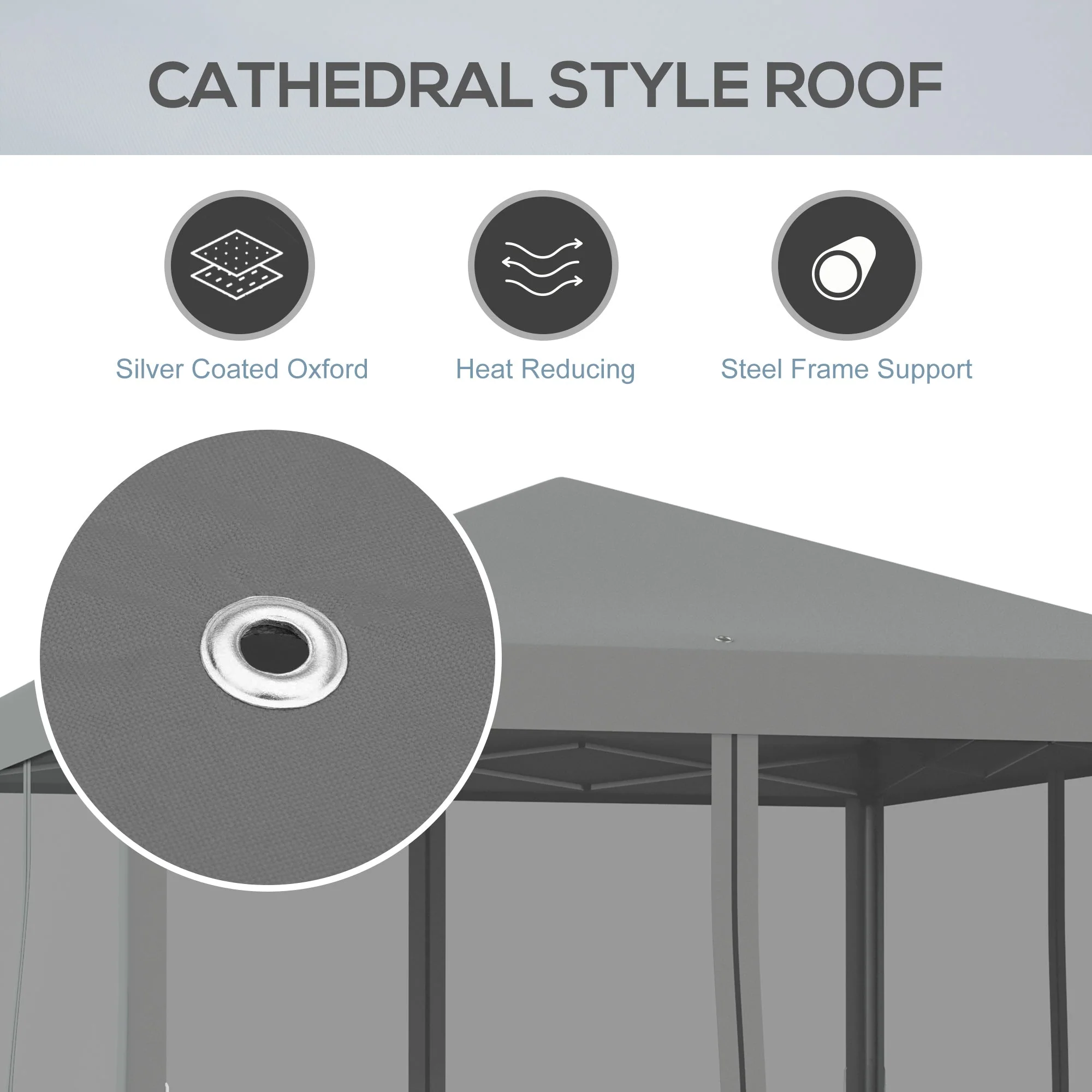 3 x 3 m Pop Up Gazebo - Image 6